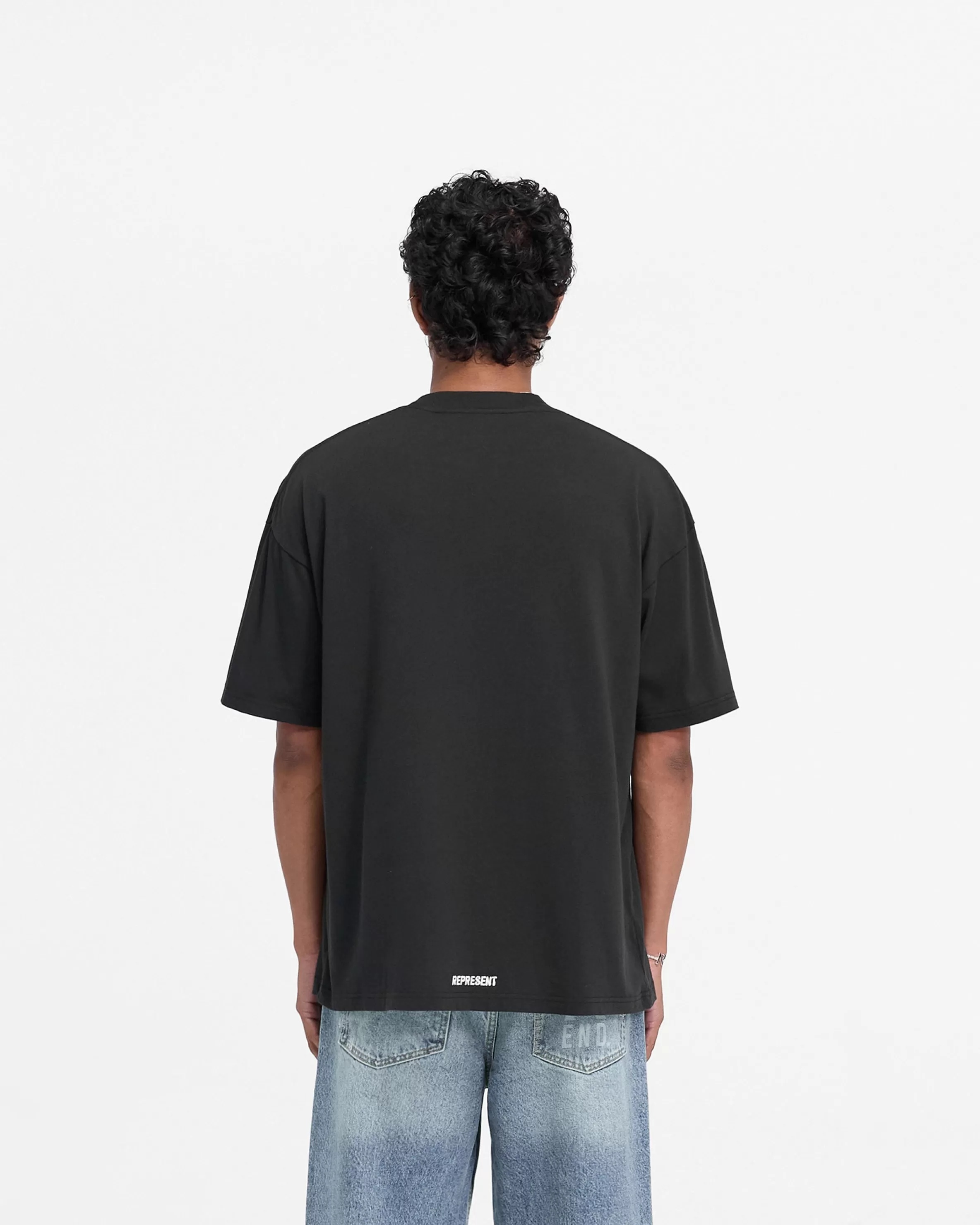 X End Workshop T-Shirt - Off Black^Represent Outlet