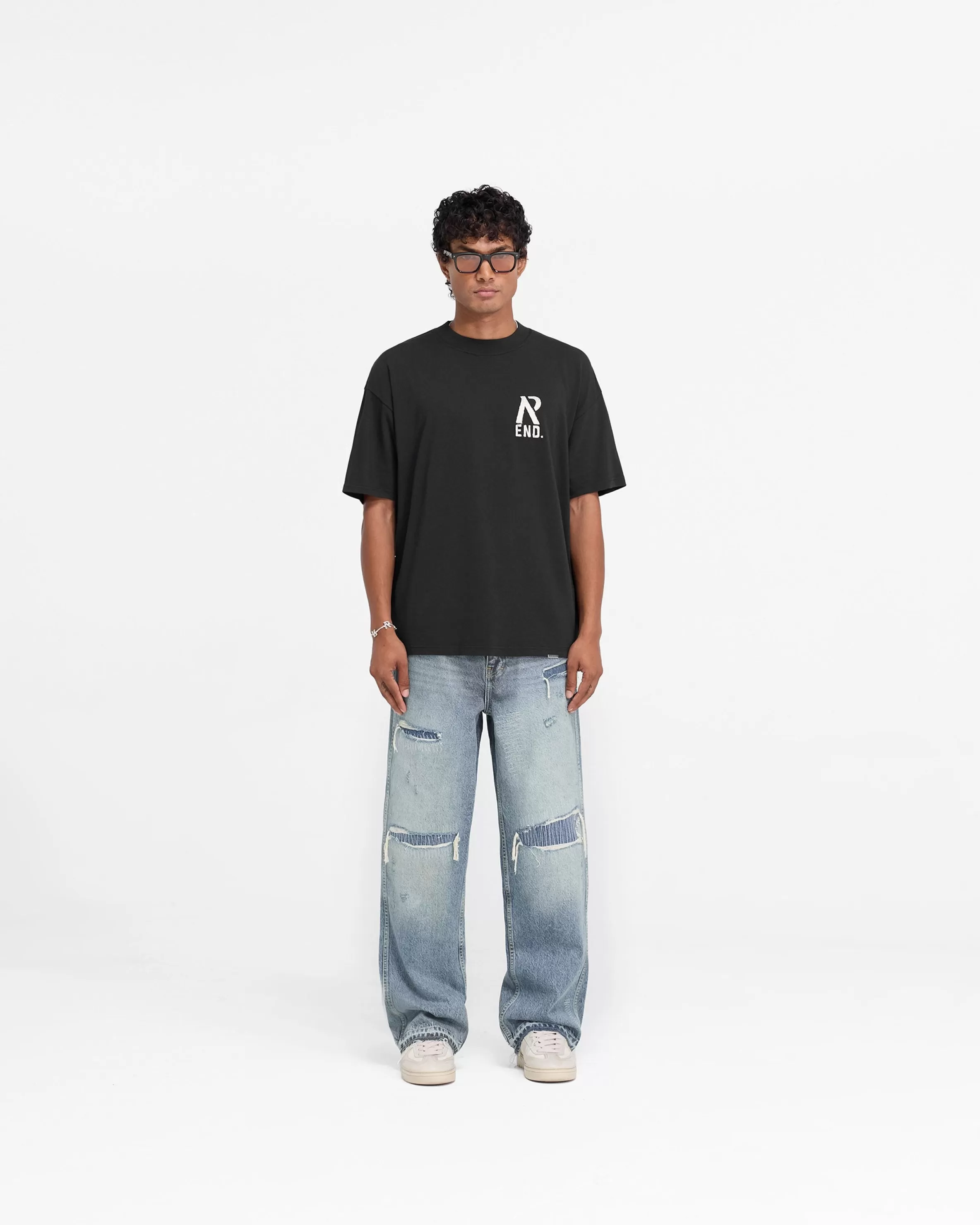 X End Workshop T-Shirt - Off Black^Represent Outlet