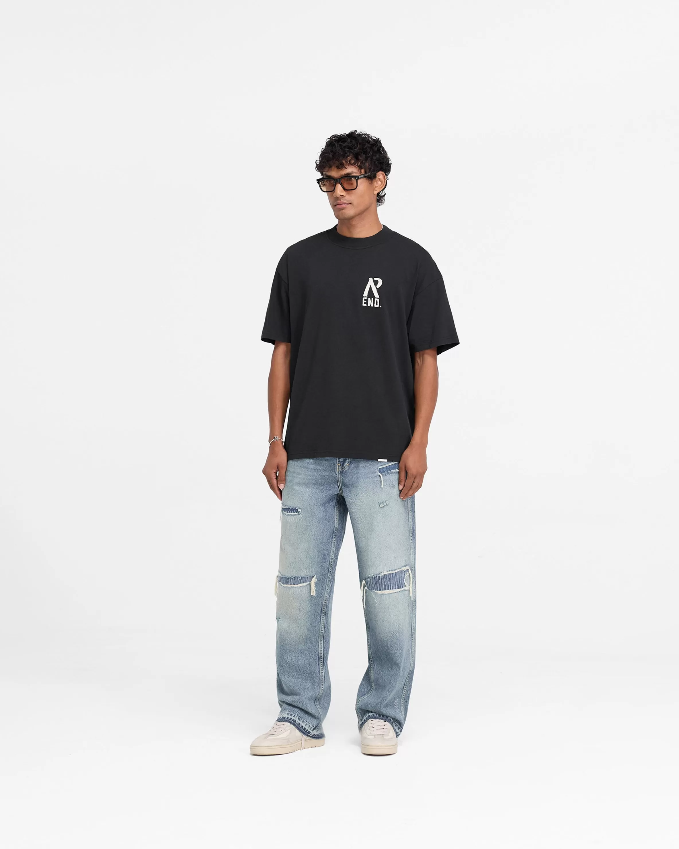 X End Workshop T-Shirt - Off Black^Represent Outlet