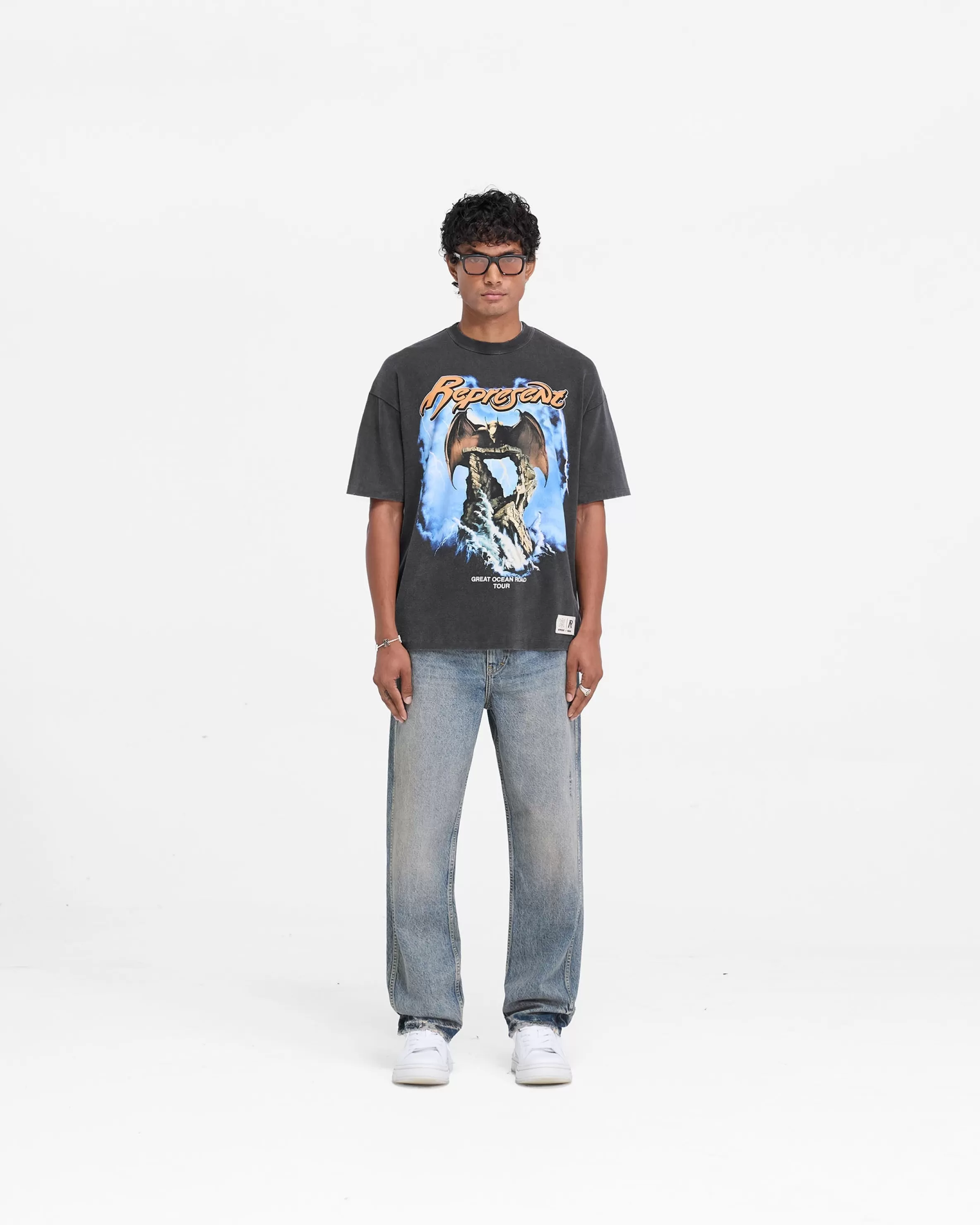 X Marais Great Ocean T-Shirt - Vintage Grey^Represent Best Sale