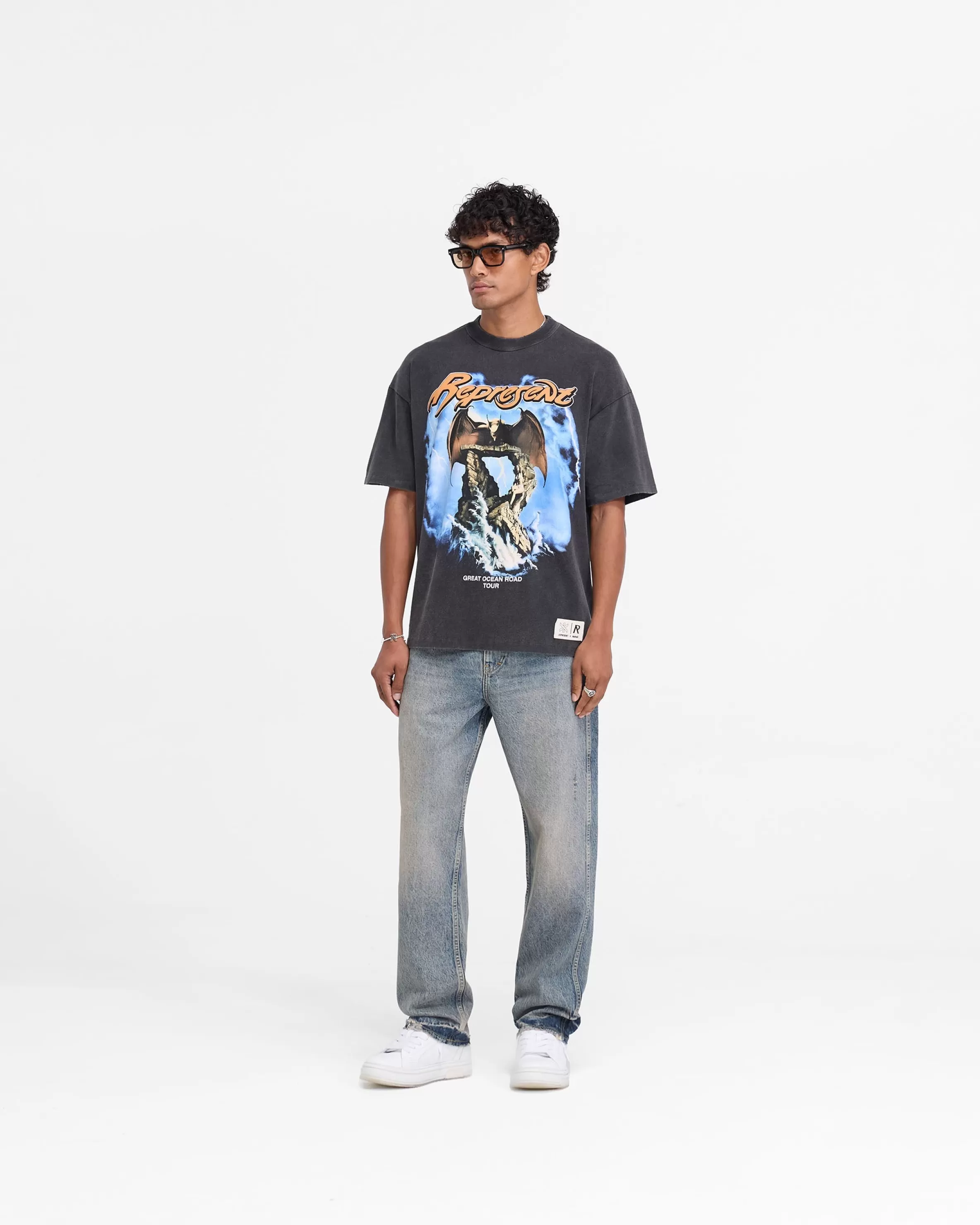 X Marais Great Ocean T-Shirt - Vintage Grey^Represent Best Sale