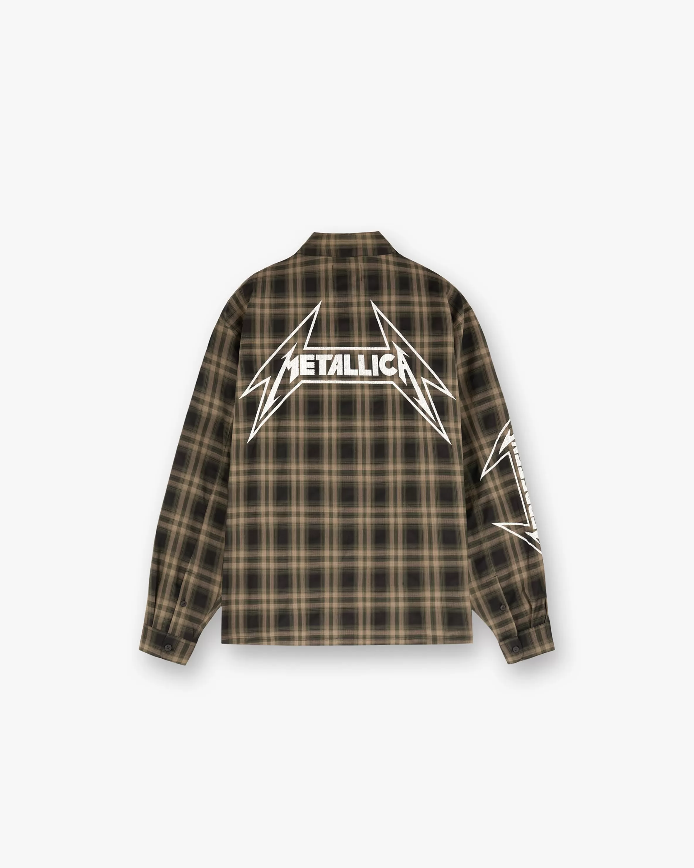 X Metallica™️ Flannel Shirt -^Represent Fashion