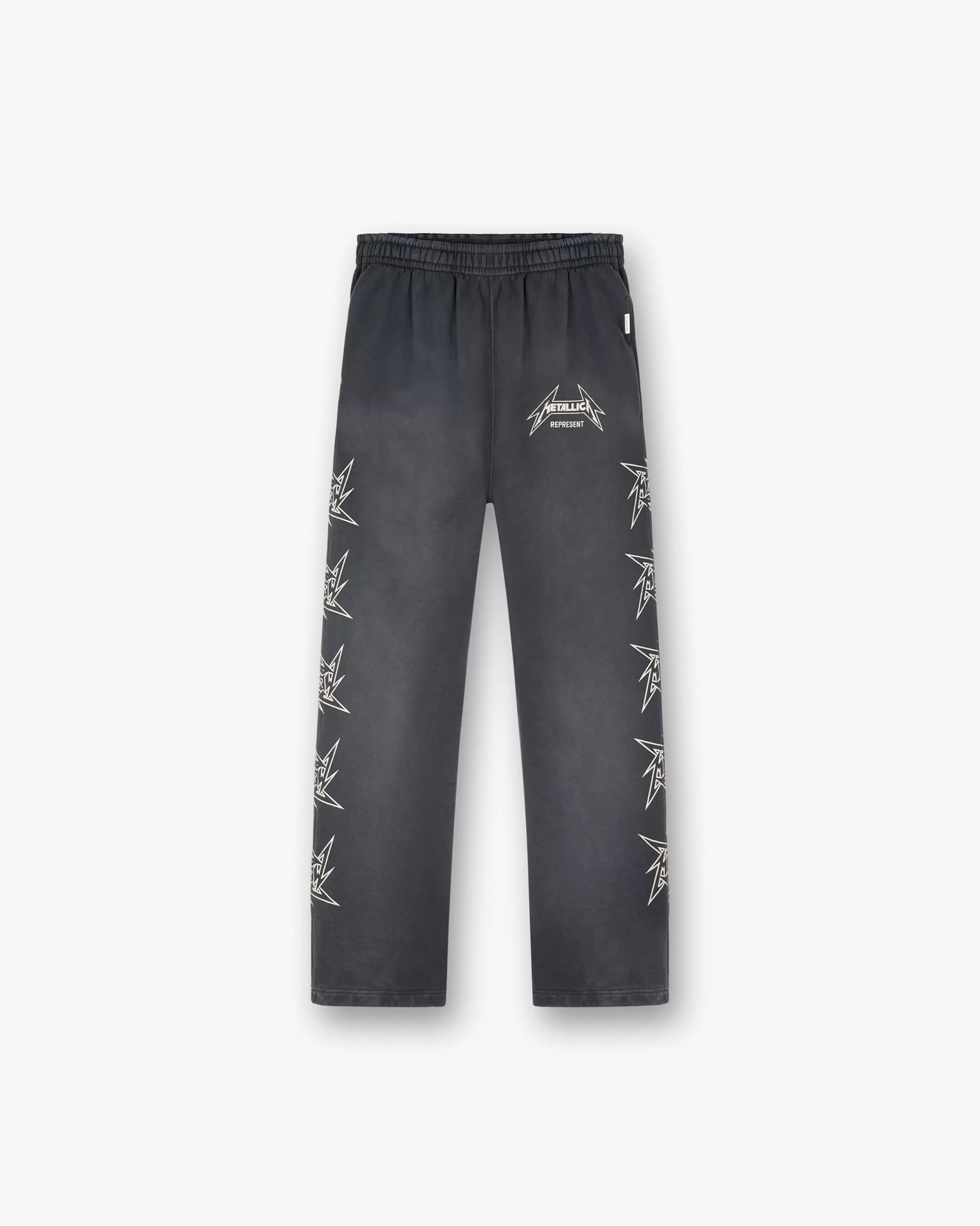 X Metallica™️ Local Crew Sweatpant - Stained Black^Represent Shop