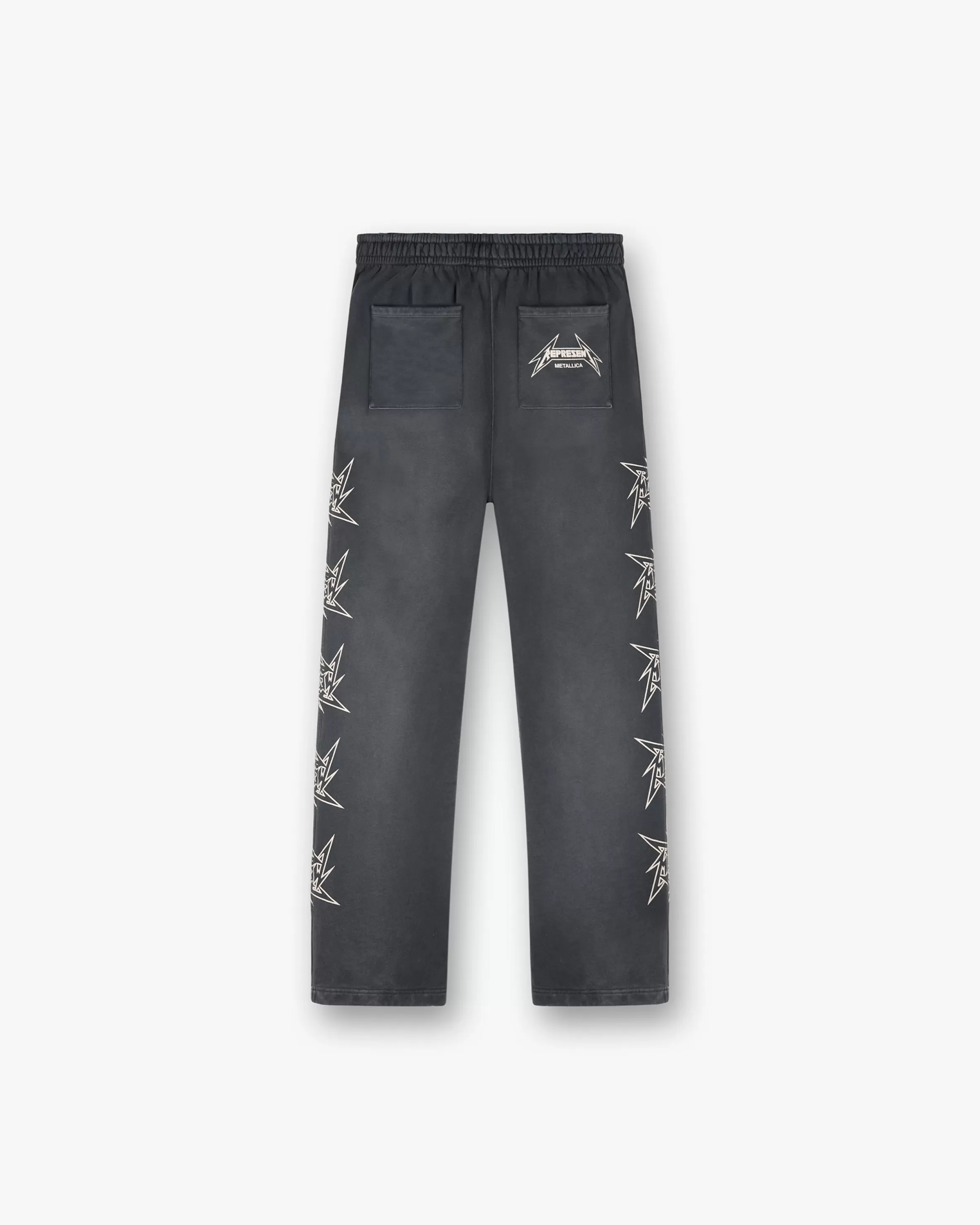 X Metallica™️ Local Crew Sweatpant - Stained Black^Represent Shop