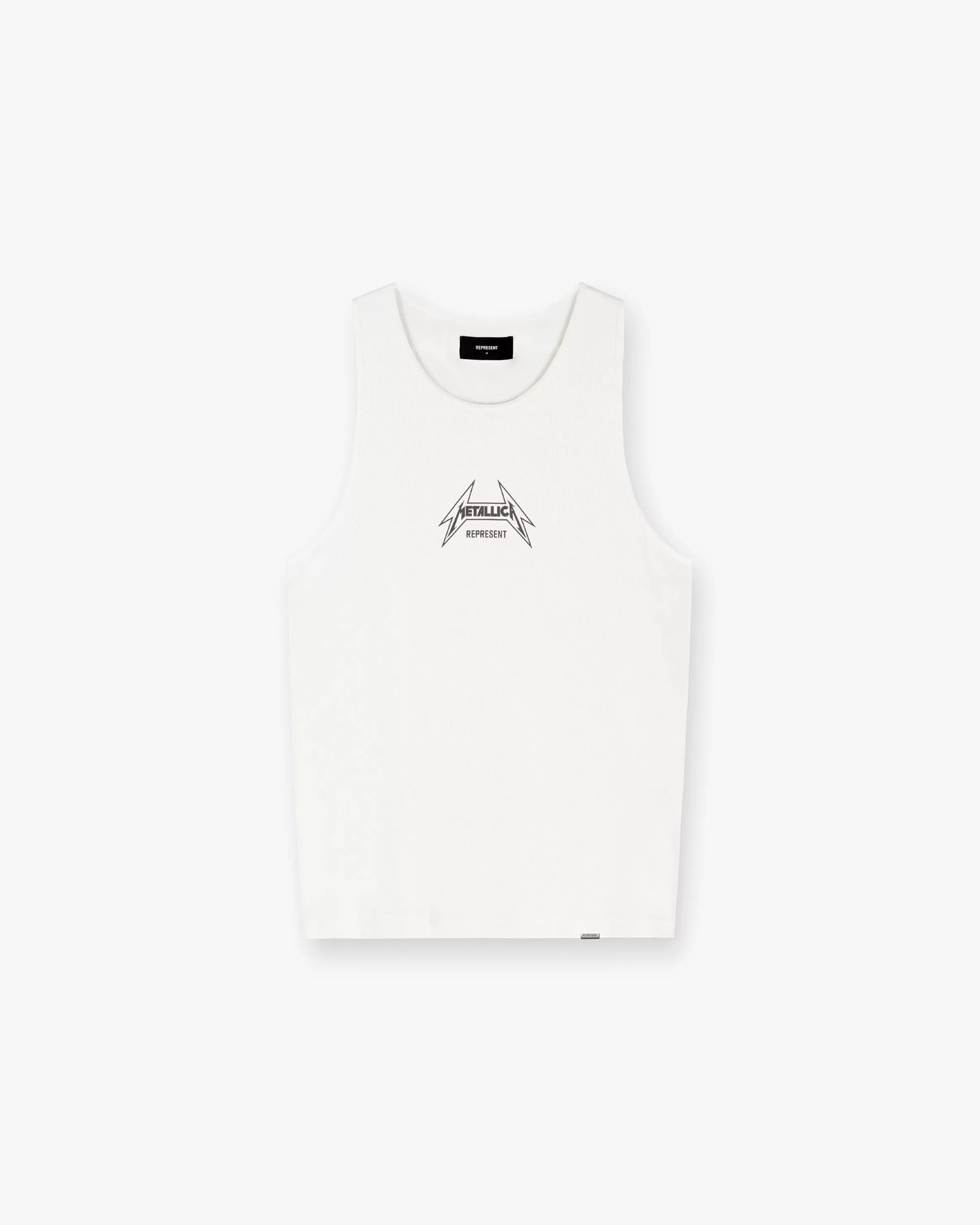 X Metallica™️ Local Crew Vest - Flat White^Represent New