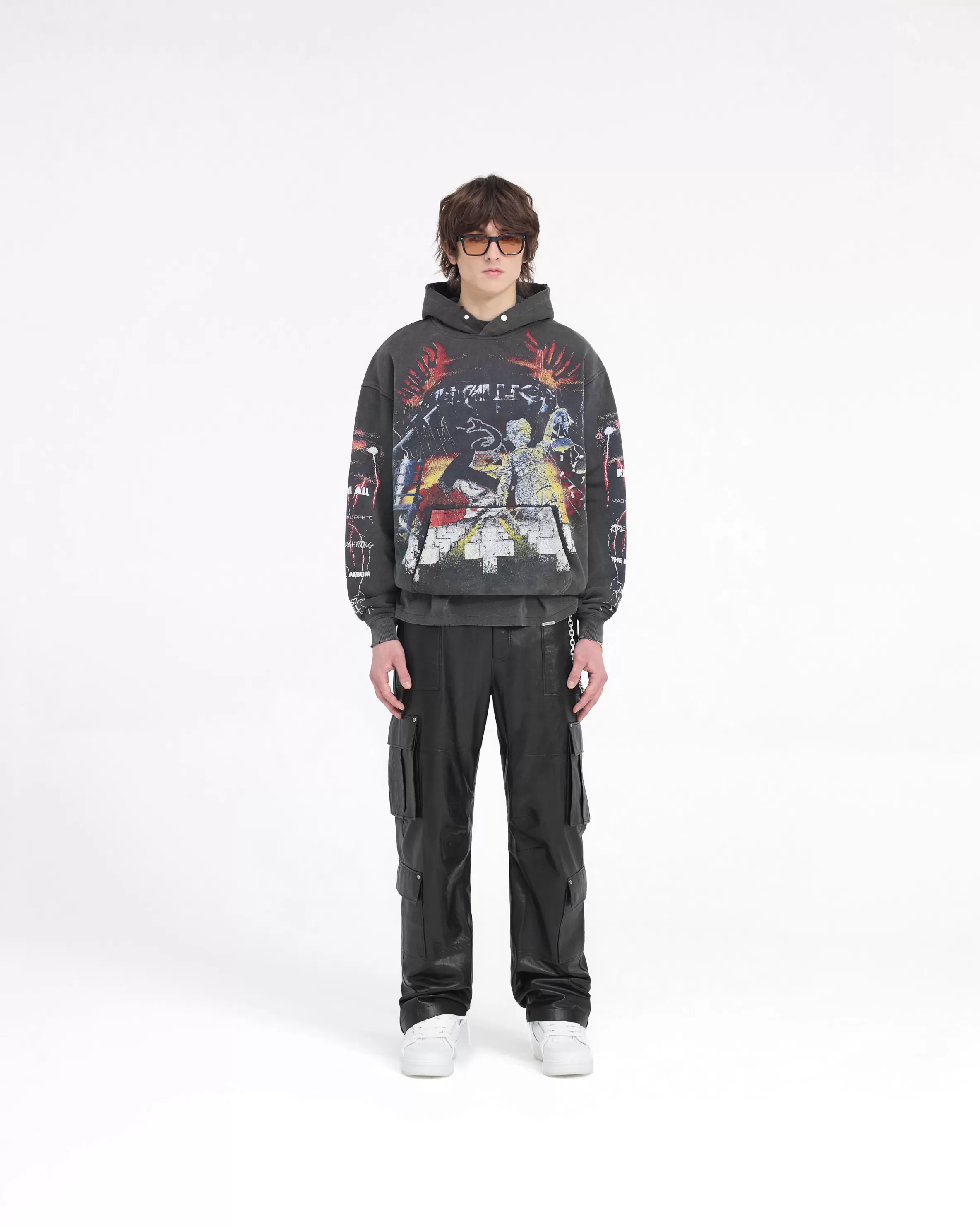 X Metallica™️ Master Of Puppets Hoodie - Vintage Grey^Represent Outlet
