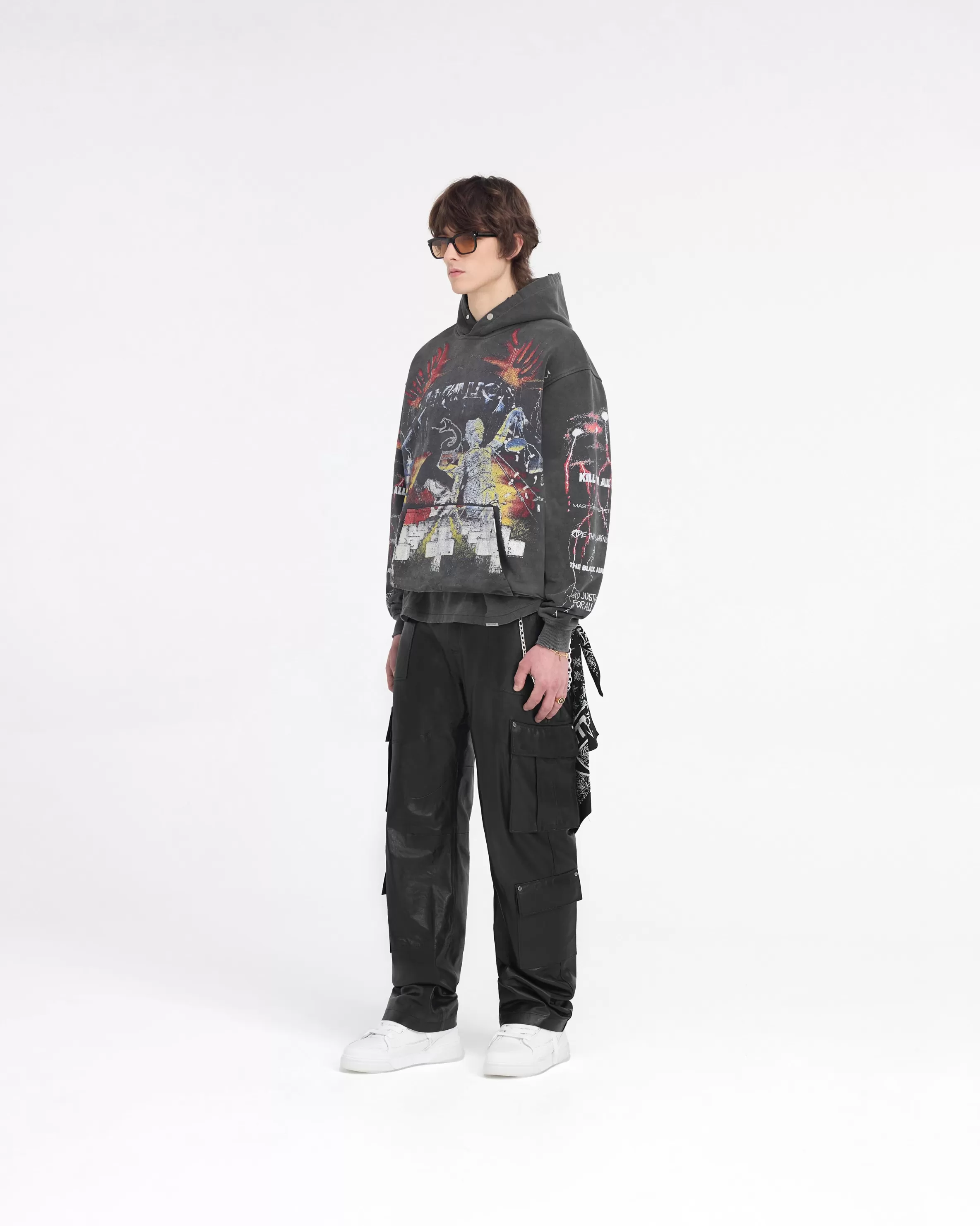 X Metallica™️ Master Of Puppets Hoodie - Vintage Grey^Represent Outlet