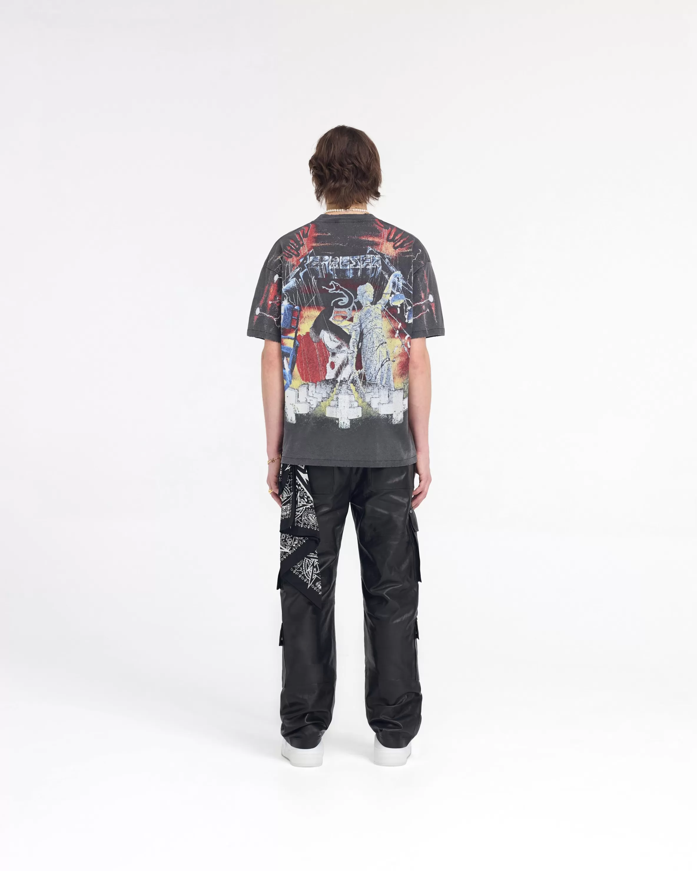X Metallica™️ Master Of Puppets T-Shirt - Vintage Grey^Represent Cheap