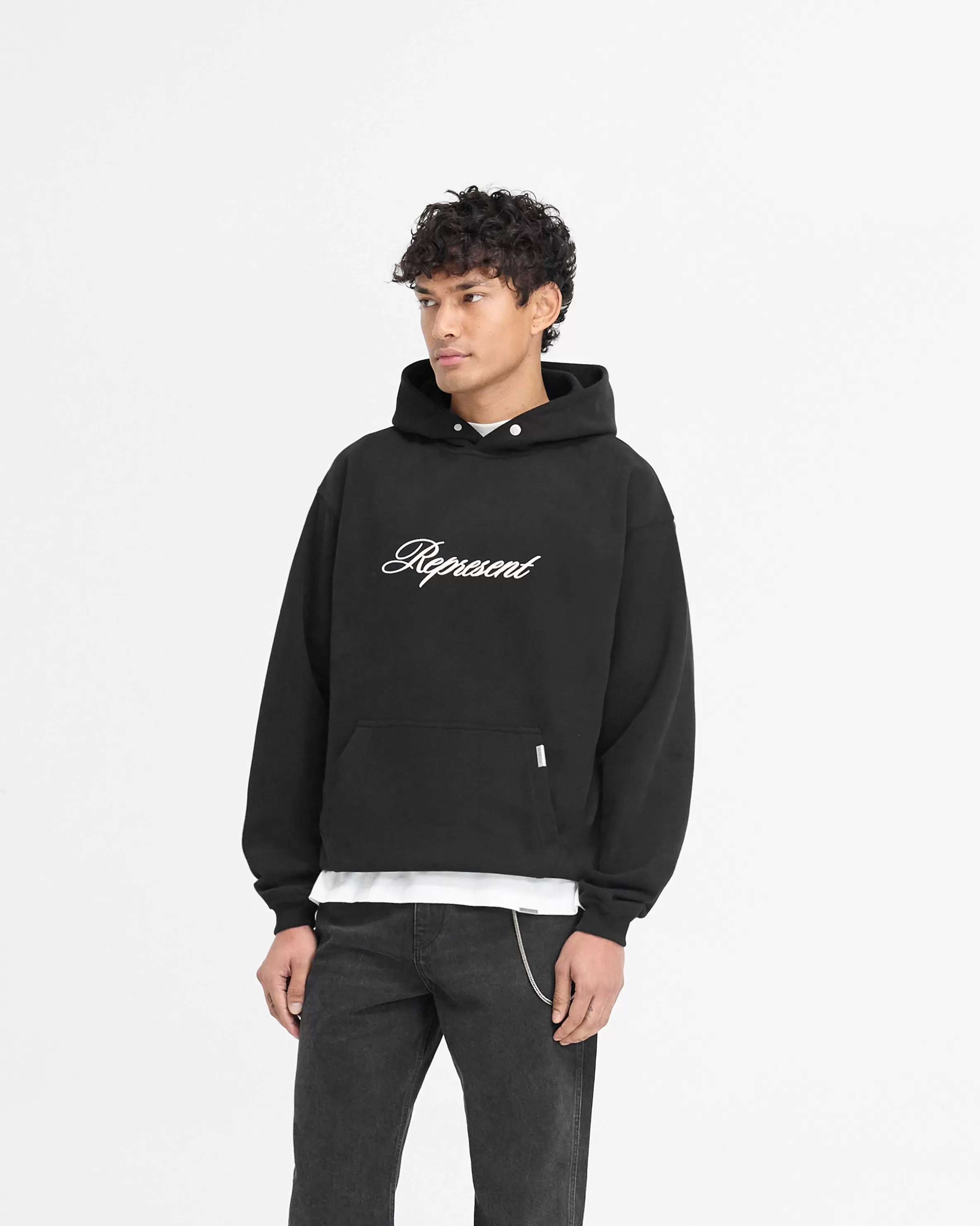 Script Logo Hoodie -^Represent Best