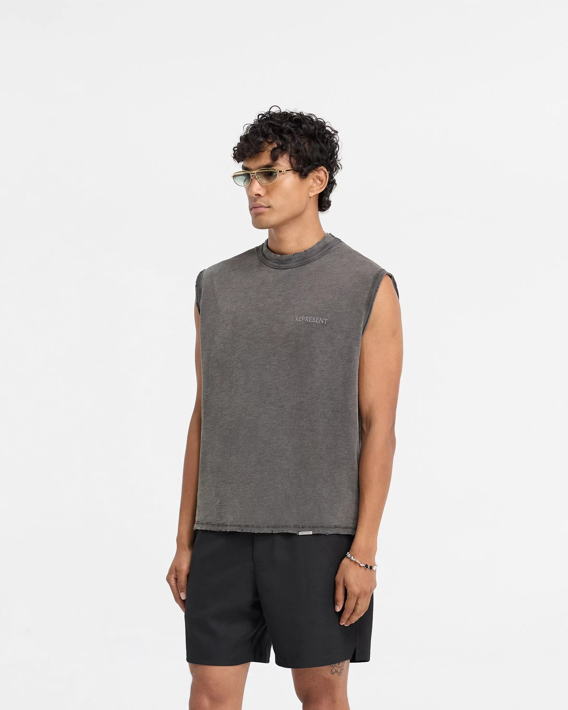Slub Tank - Vintage Grey^Represent Discount