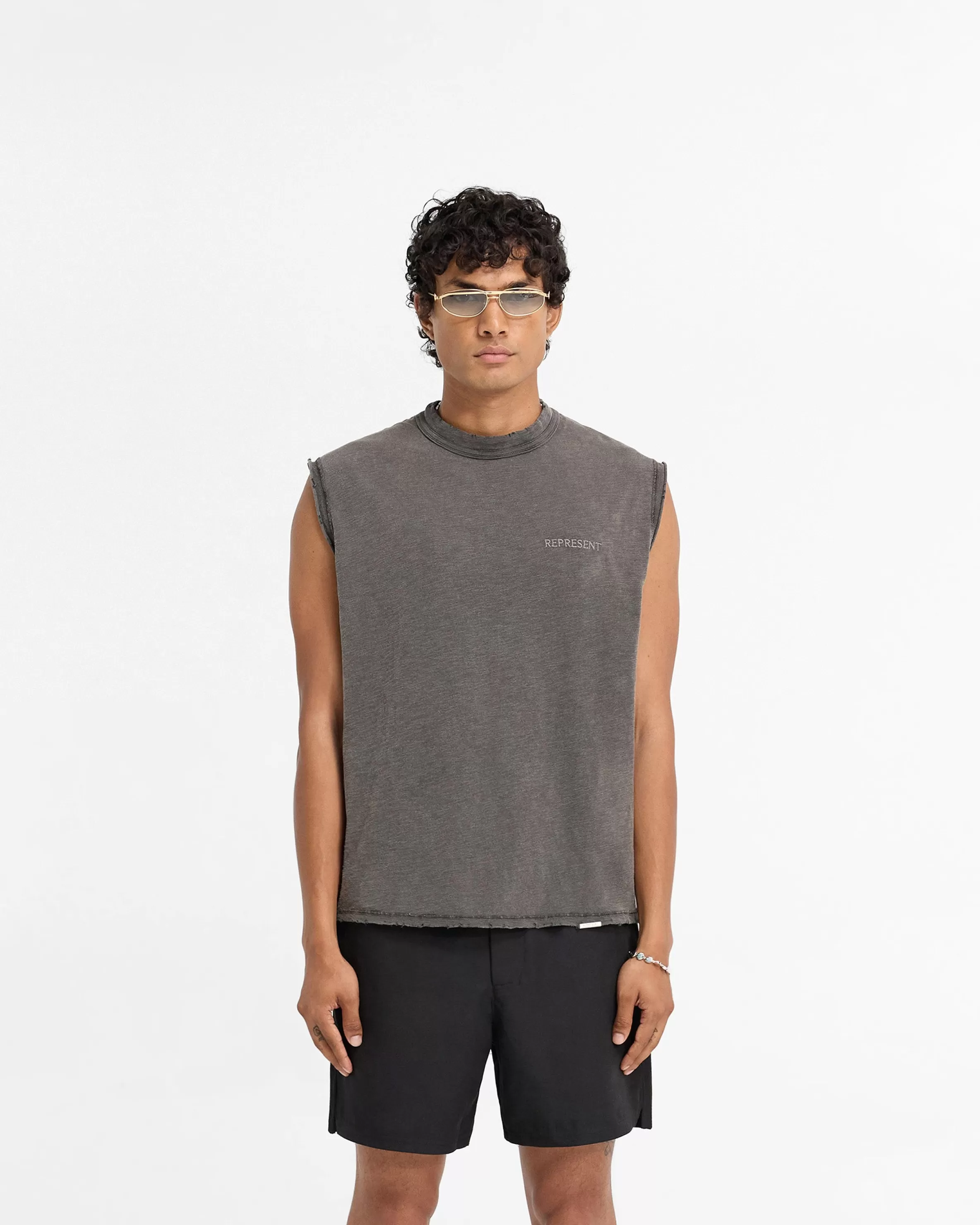 Slub Tank - Vintage Grey^Represent Discount