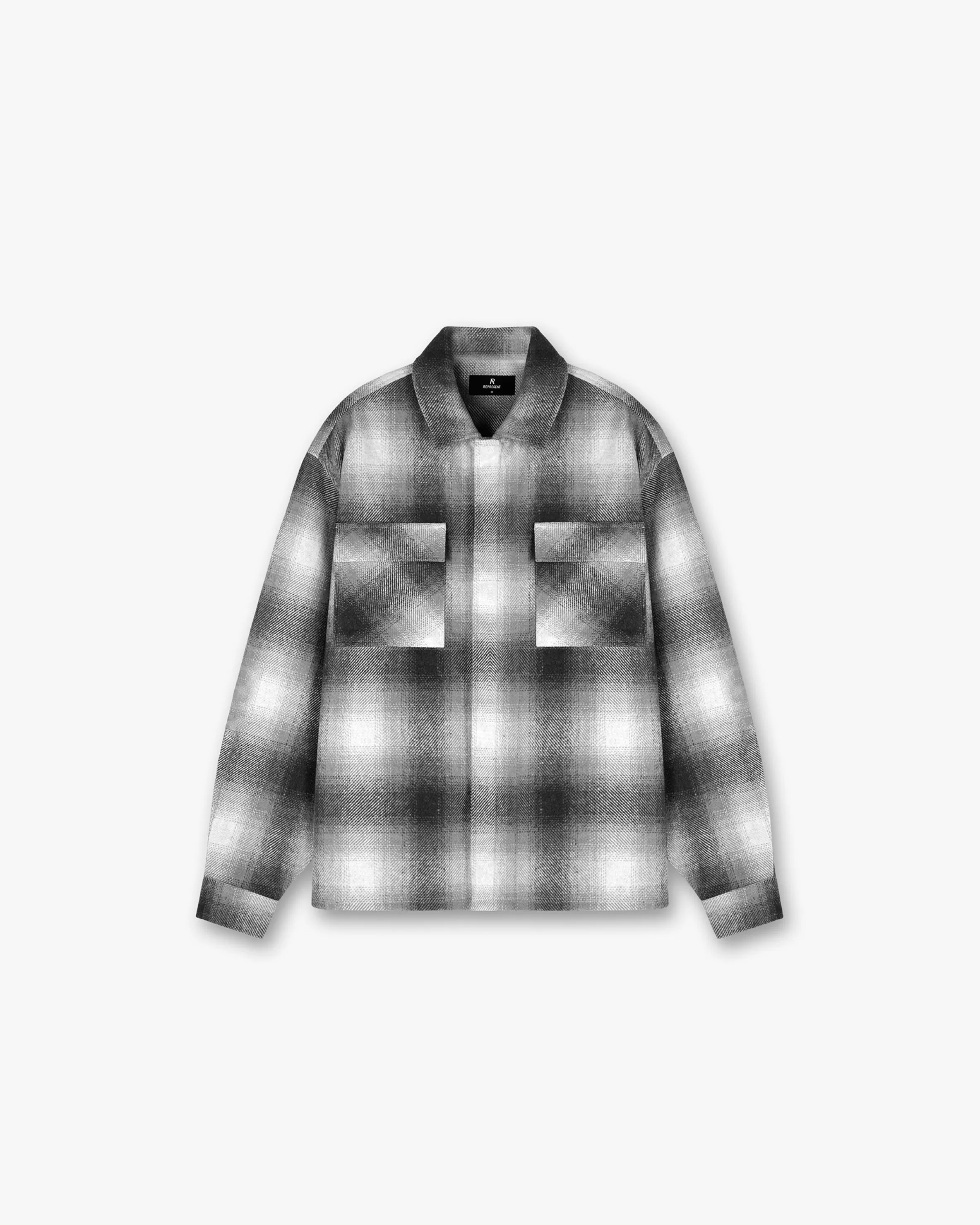 Spirits Of Summer Flannel Shirt - Black White^Represent Store