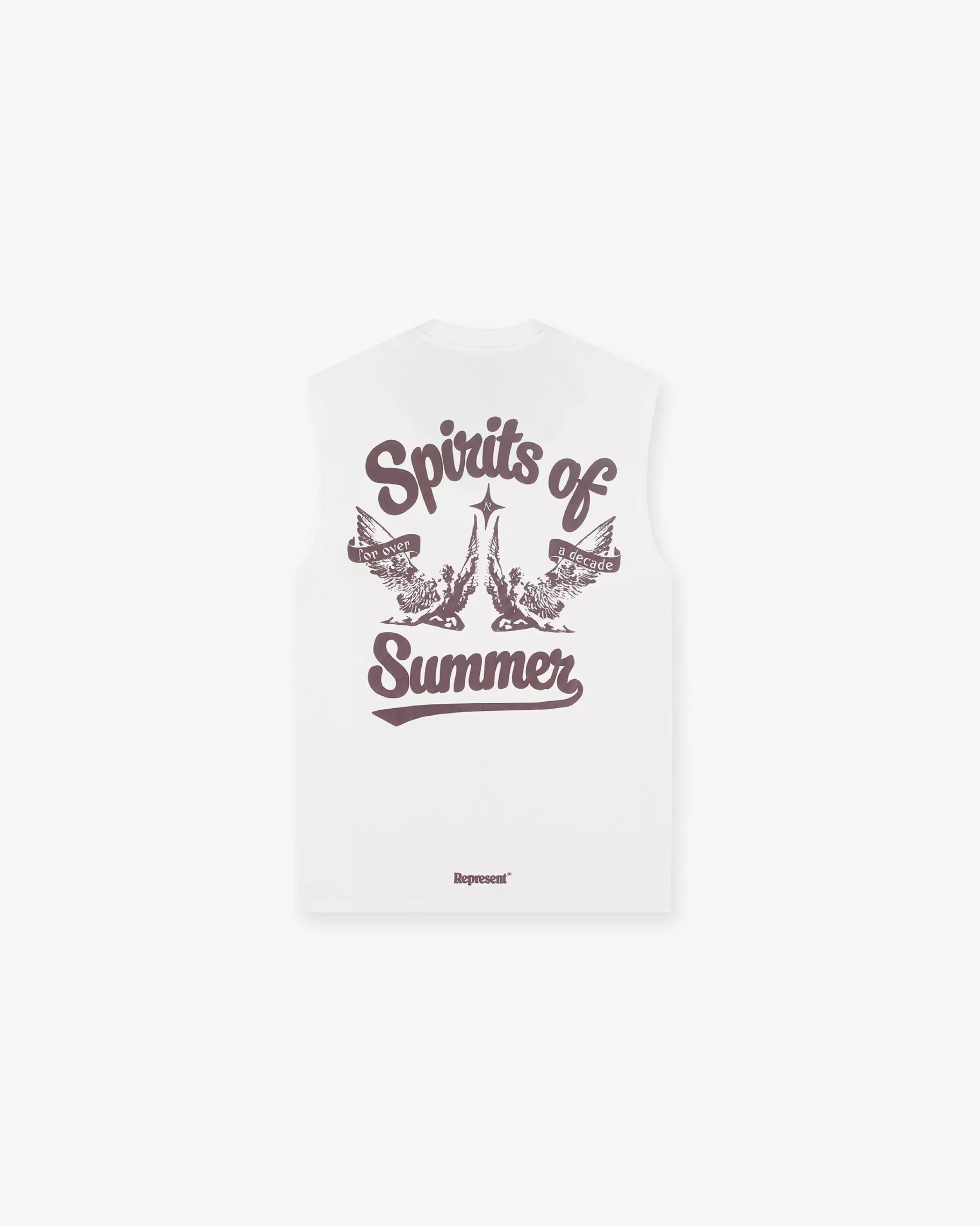 Spirits Of Summer Tank - Flat White^Represent Cheap