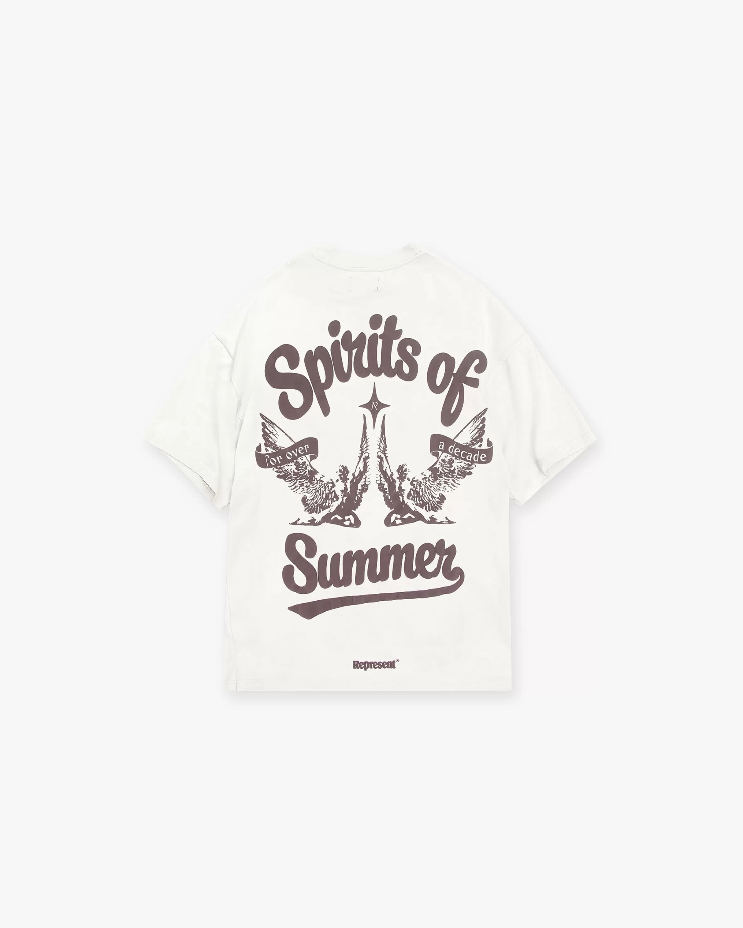 Spirits Of Summer T-Shirt - Flat White^Represent Shop