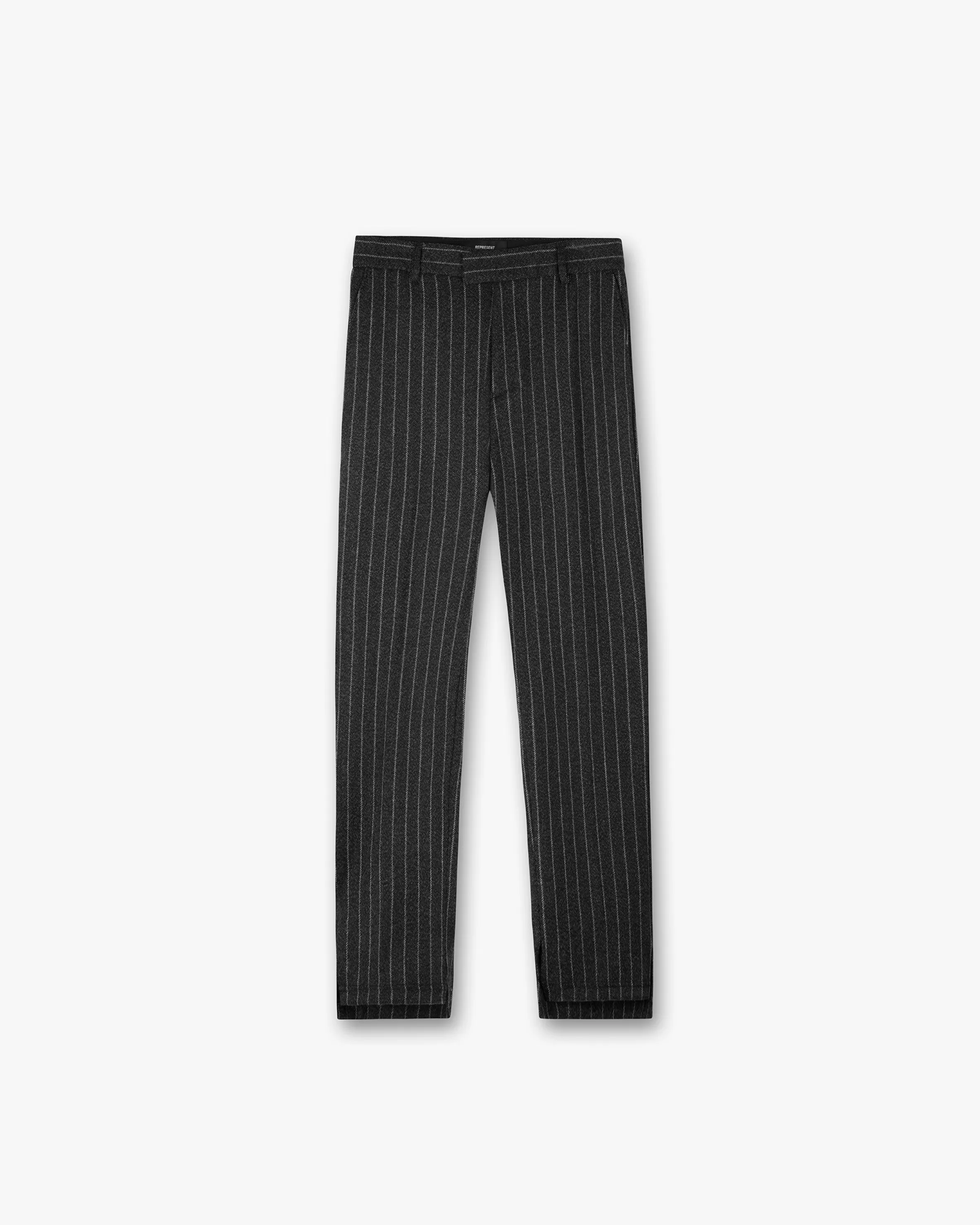 Stepped Hem Pant - Black Pinstripe^Represent Sale