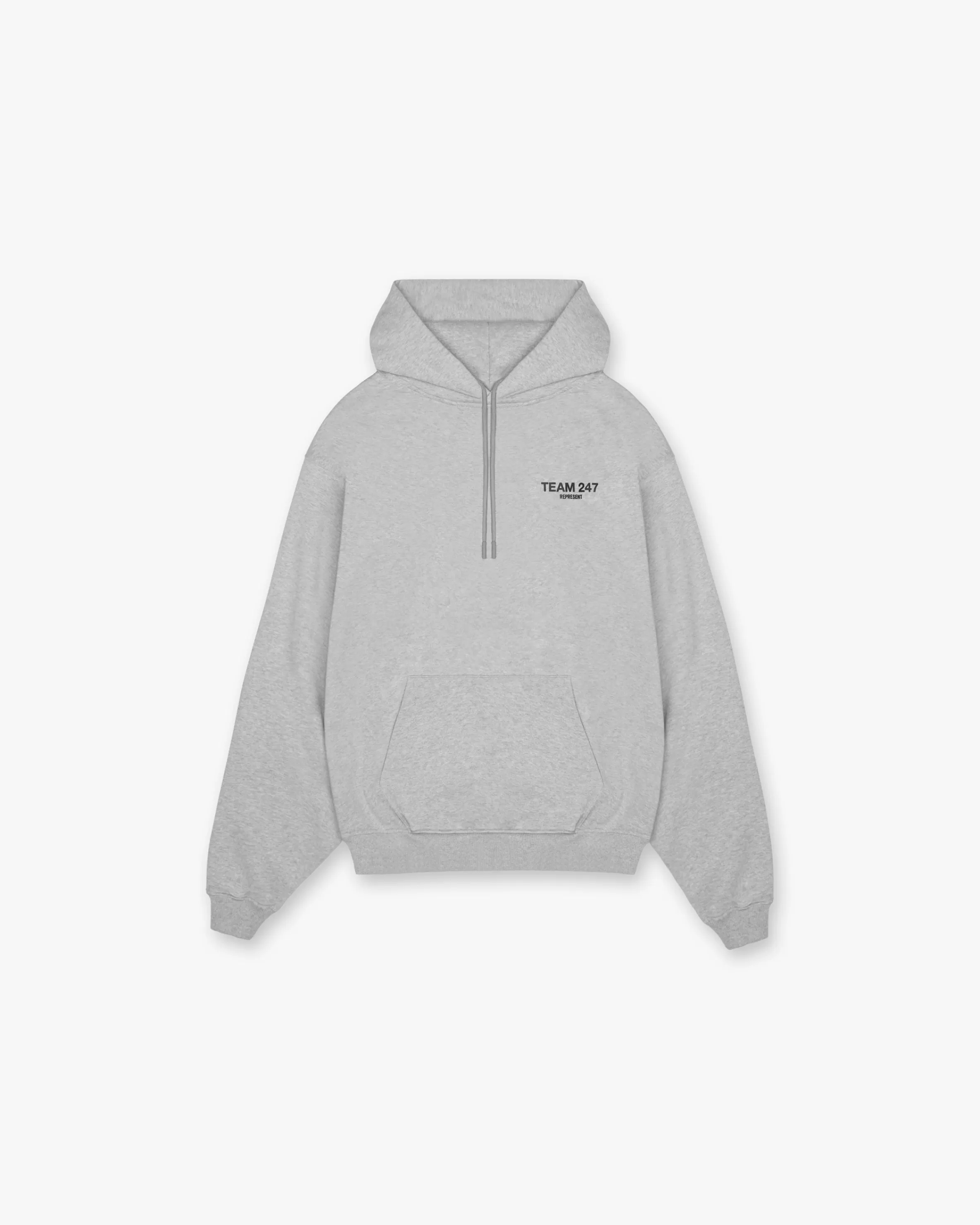 Team 247 Oversized Hoodie - Ash Grey^Represent Flash Sale