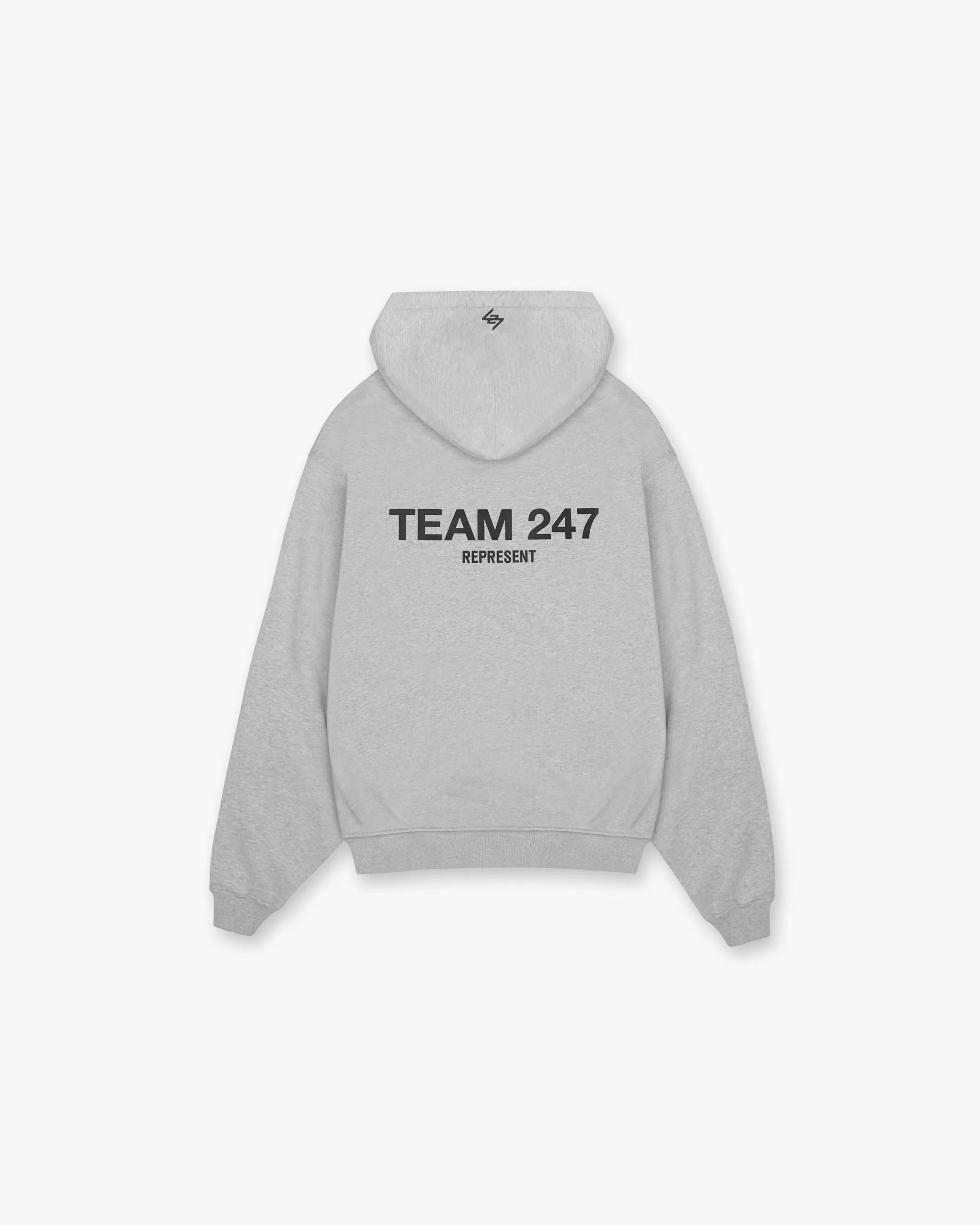 Team 247 Oversized Hoodie - Ash Grey^Represent Flash Sale