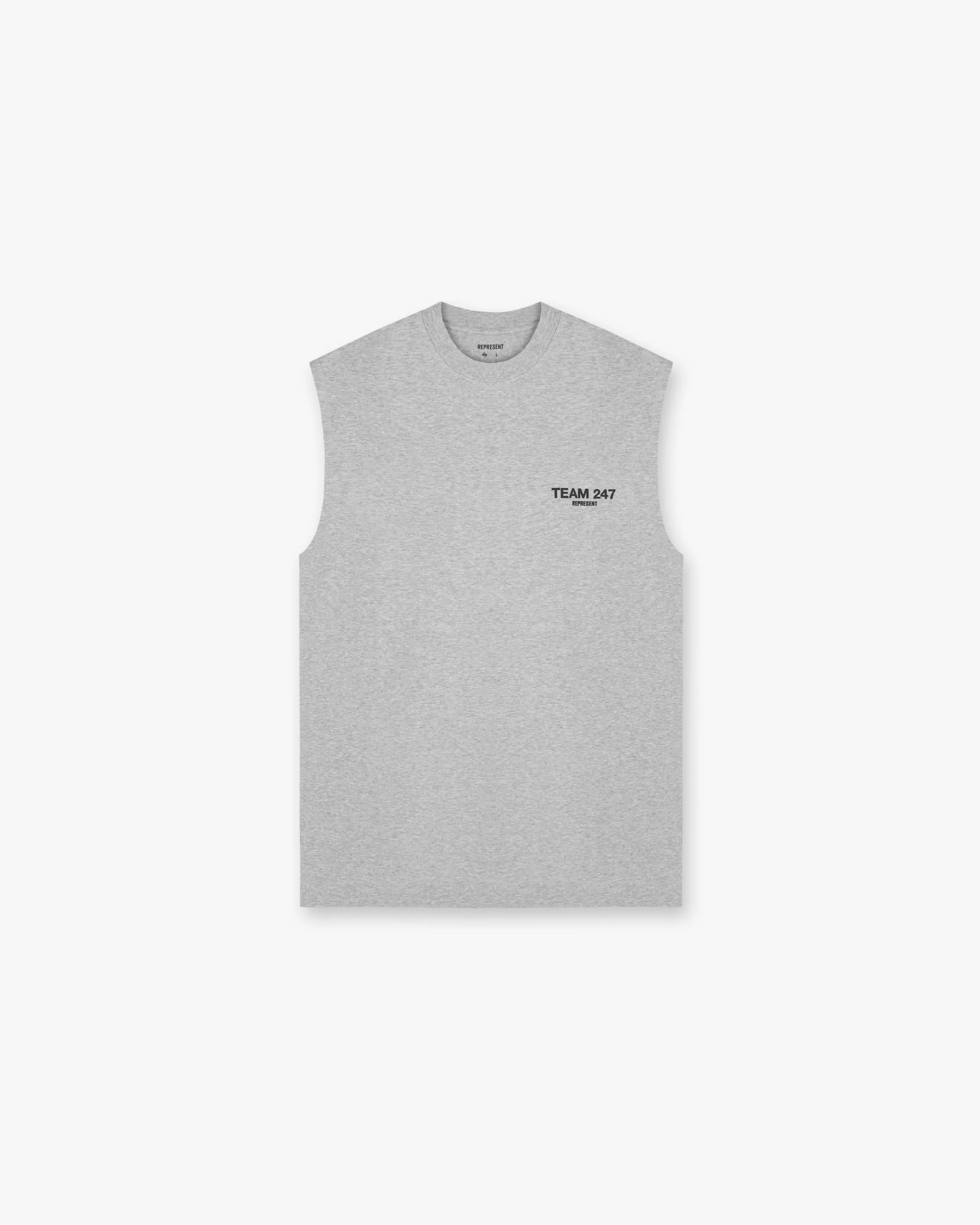 Team 247 Oversized Tank - Ash Grey^Represent Outlet