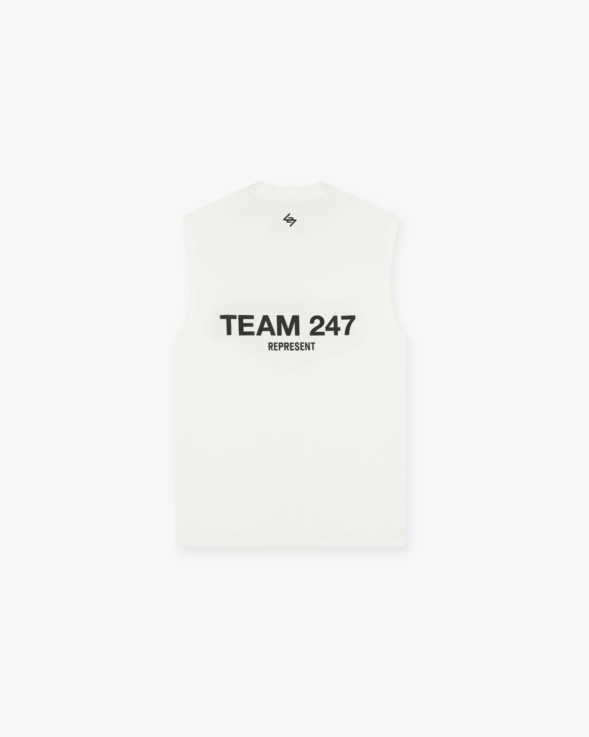 Team 247 Oversized Tank - Flat White^Represent Cheap