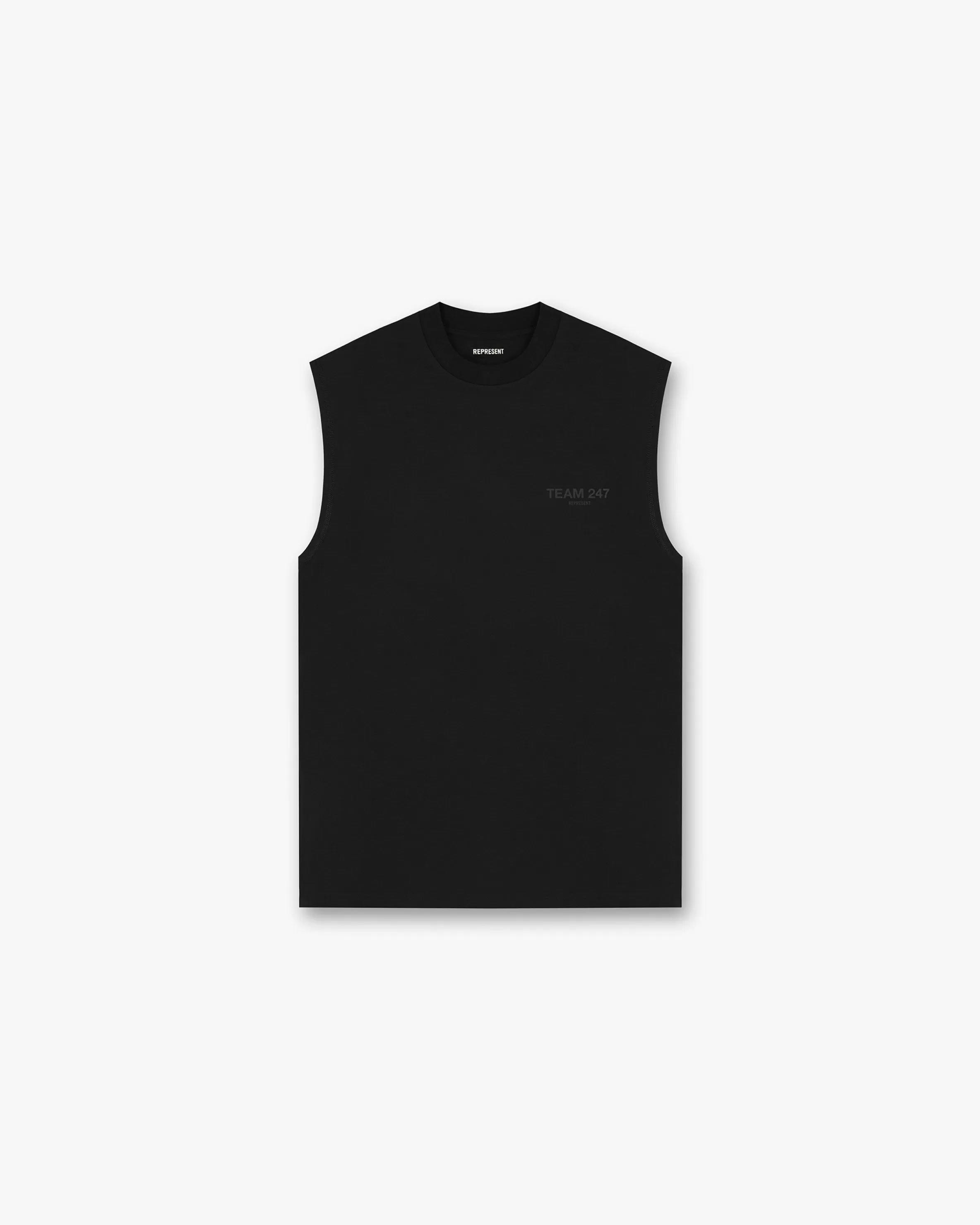 Team 247 Oversized Tank - Matte Black^Represent New