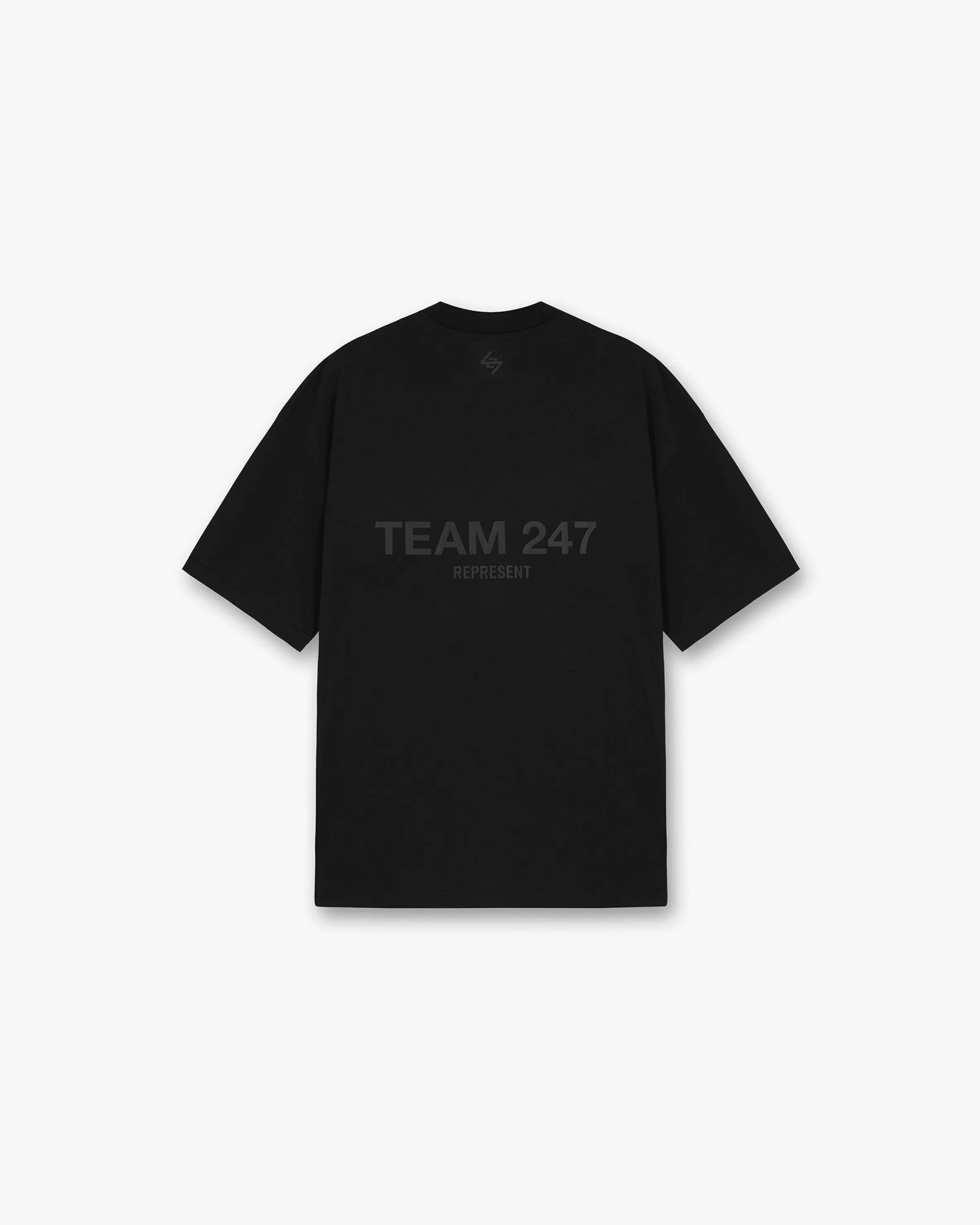 Team 247 Oversized T-Shirt - Matte Black^Represent Cheap