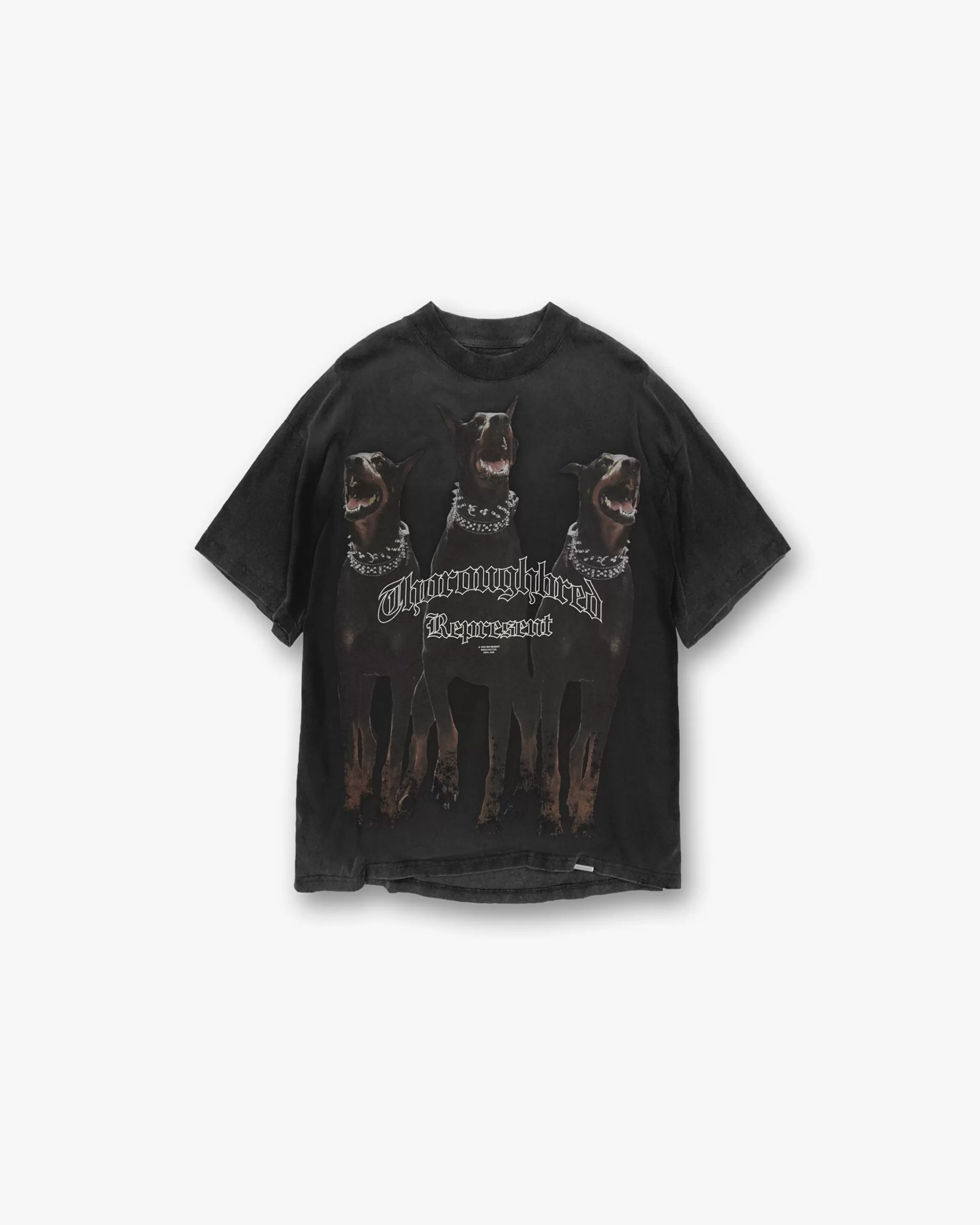 Thoroughbred T-Shirt - Vintage Black^Represent New