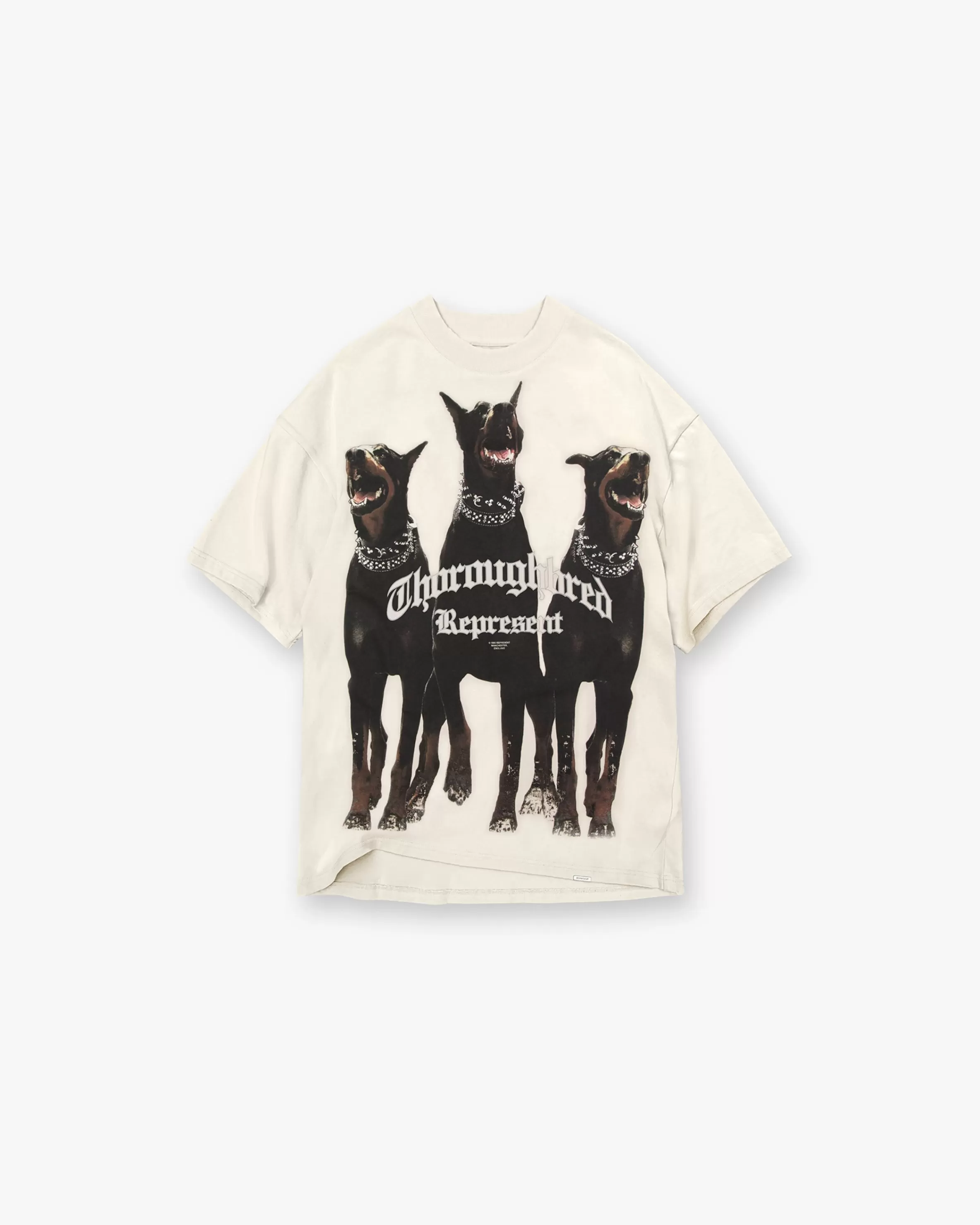 Thoroughbred T-Shirt - Vintage White^Represent Cheap