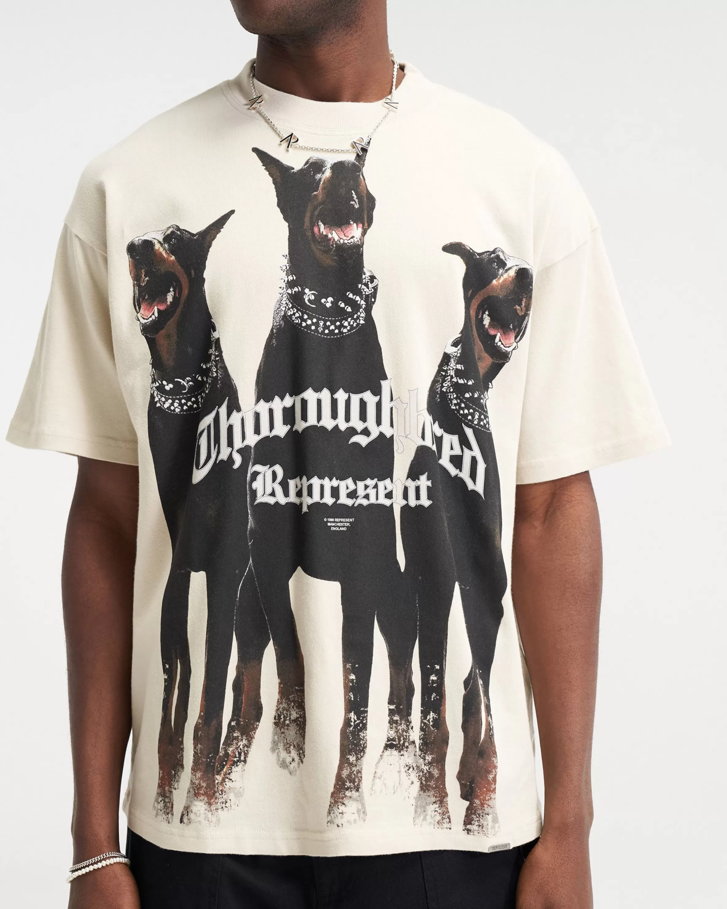 Thoroughbred T-Shirt - Vintage White^Represent Cheap
