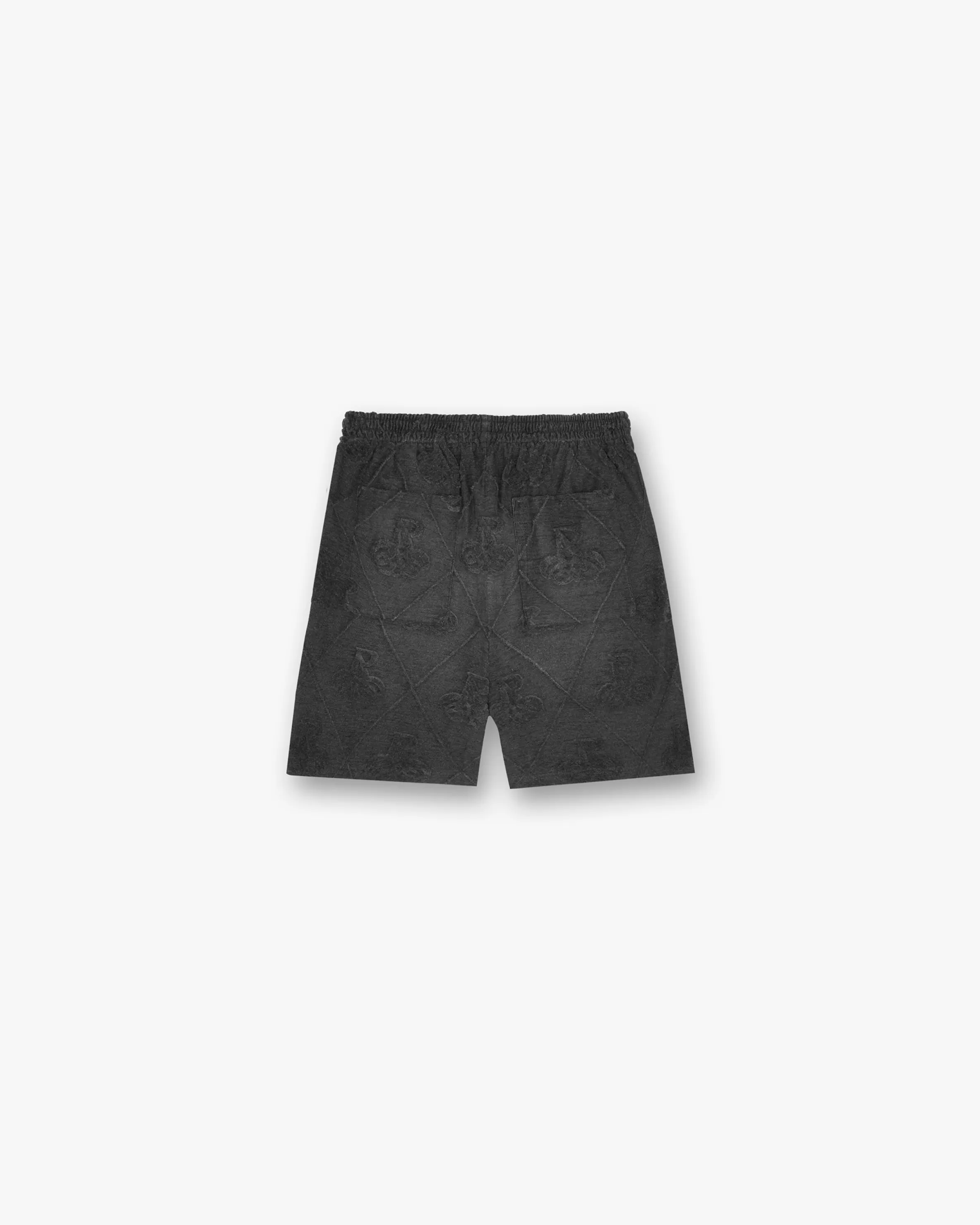 Towelling Short - Jet Black^Represent New