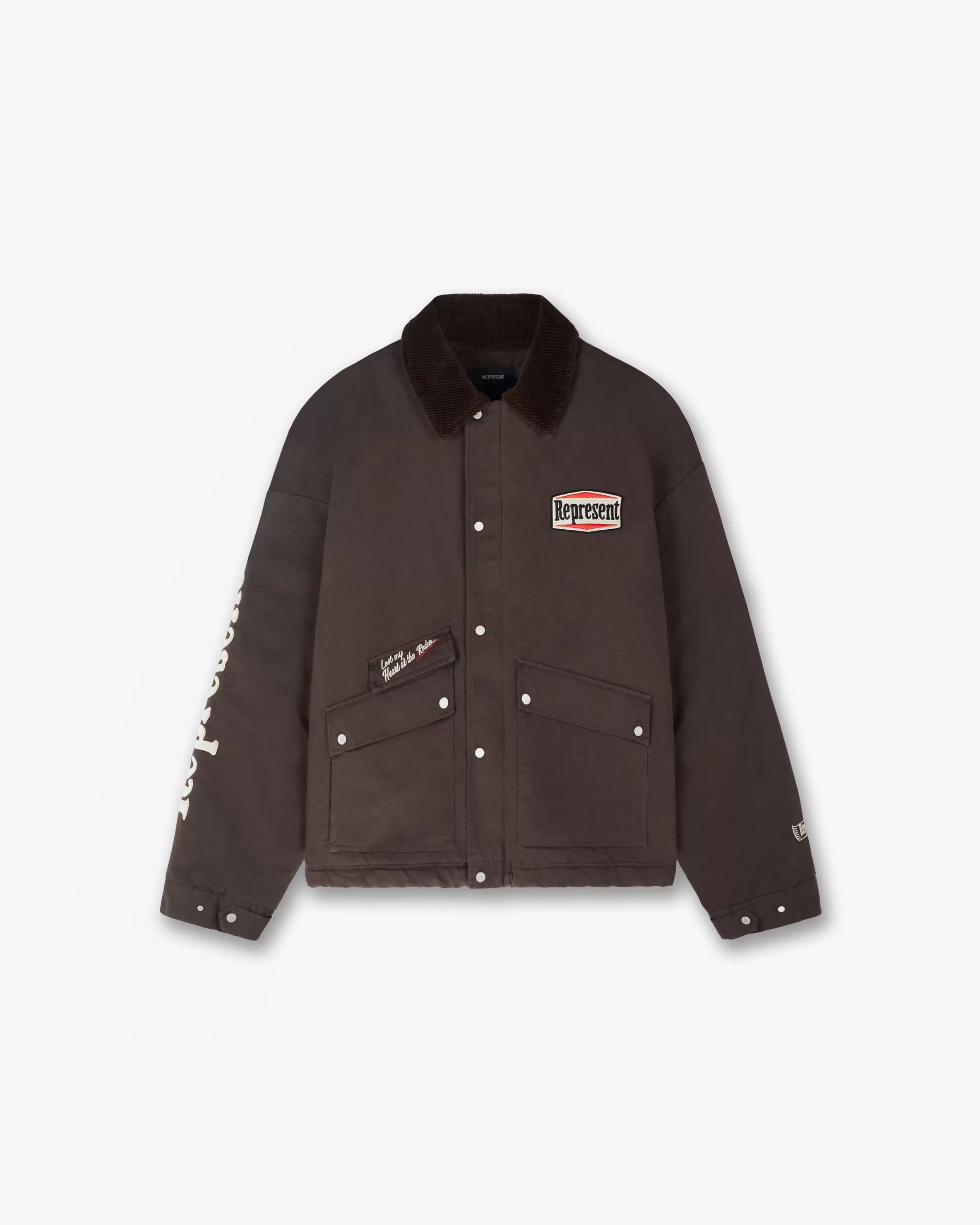 Utility Carpenter Jacket - Vintage Brown^Represent Shop