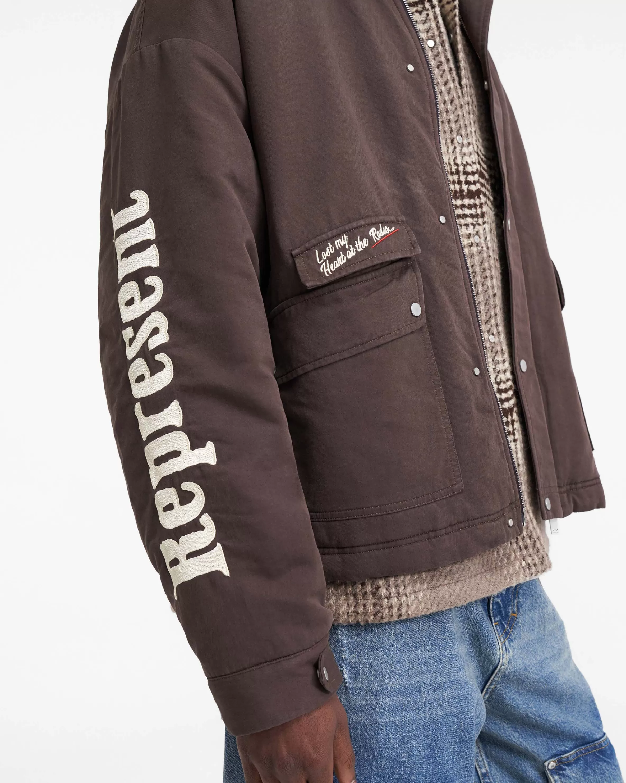 Utility Carpenter Jacket - Vintage Brown^Represent Shop