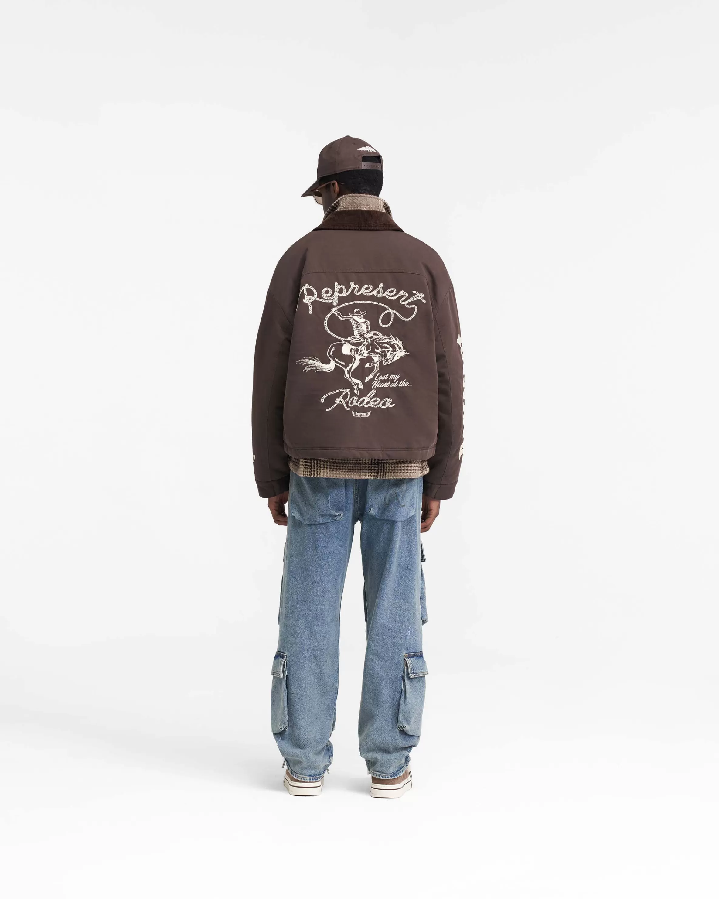 Utility Carpenter Jacket - Vintage Brown^Represent Shop
