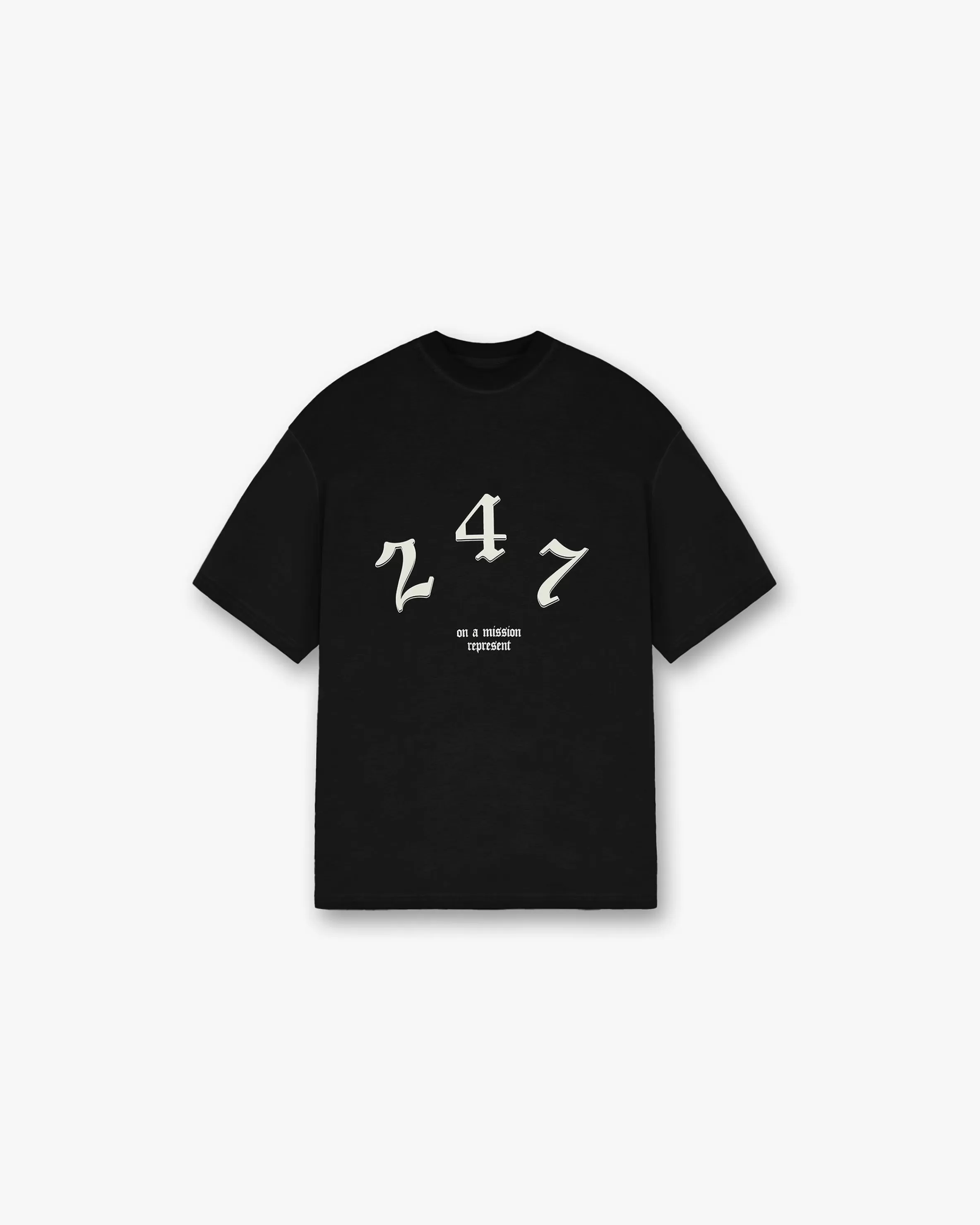 Vintage 247 Oversized T-Shirt - Black Papyrus^Represent Hot