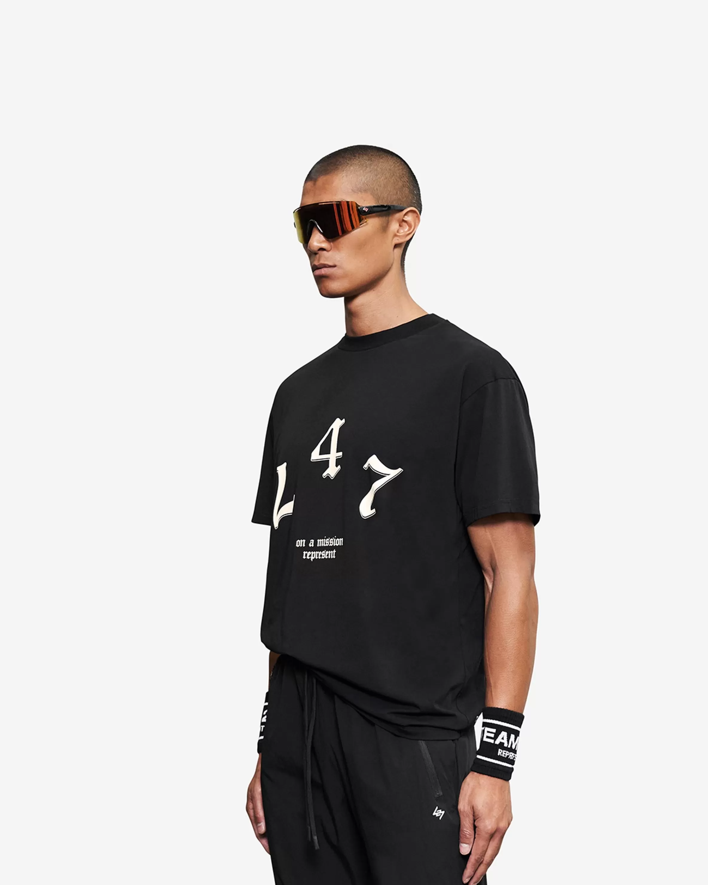 Vintage 247 Oversized T-Shirt - Black Papyrus^Represent Hot