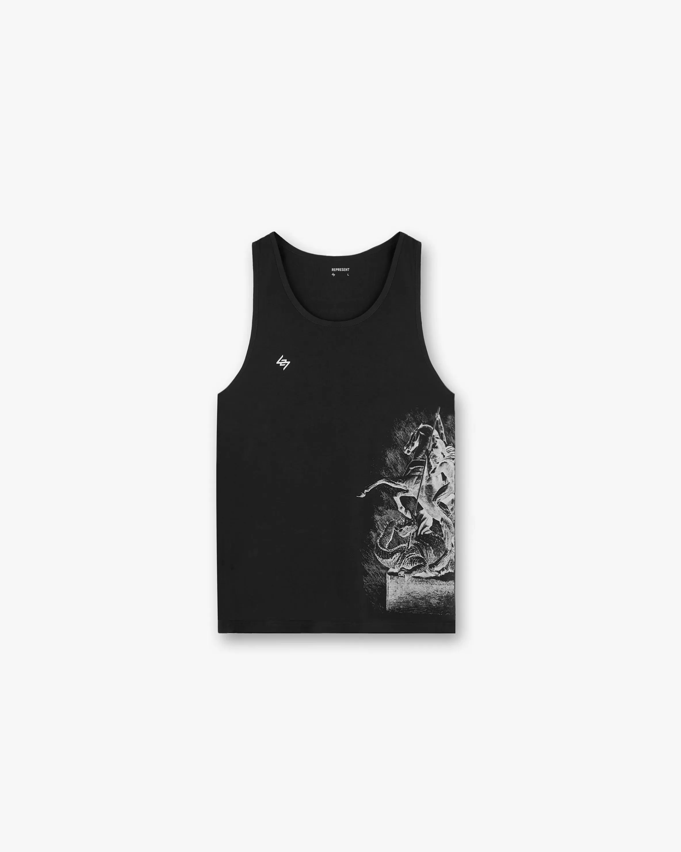 Vintage 247 Run Vest - Black Papyrus^Represent Best Sale
