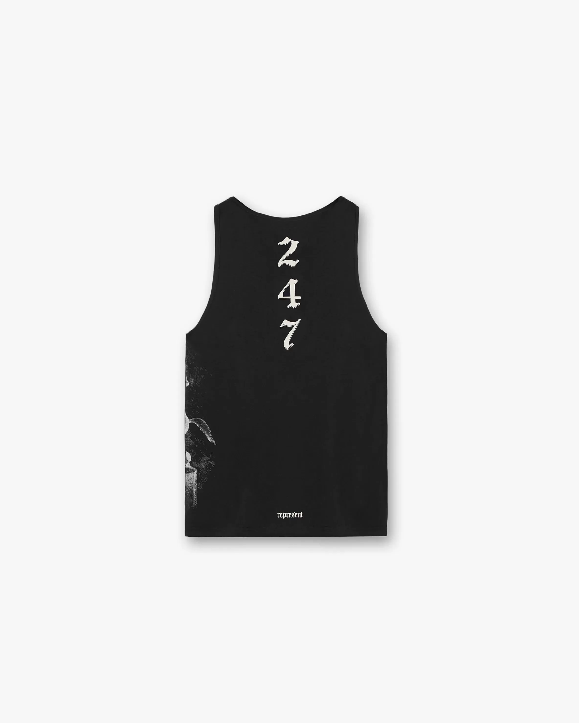 Vintage 247 Run Vest - Black Papyrus^Represent Best Sale