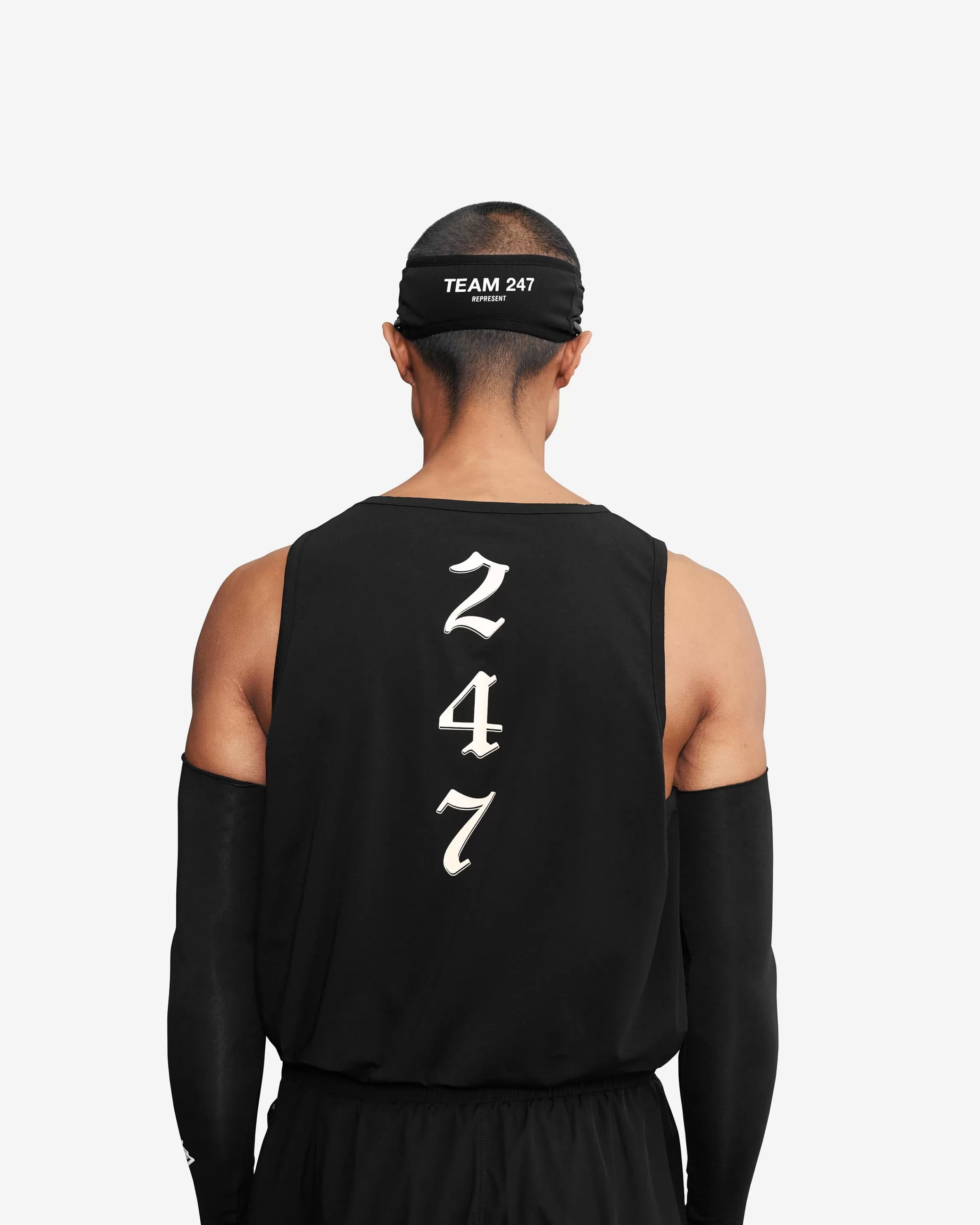 Vintage 247 Run Vest - Black Papyrus^Represent Best Sale