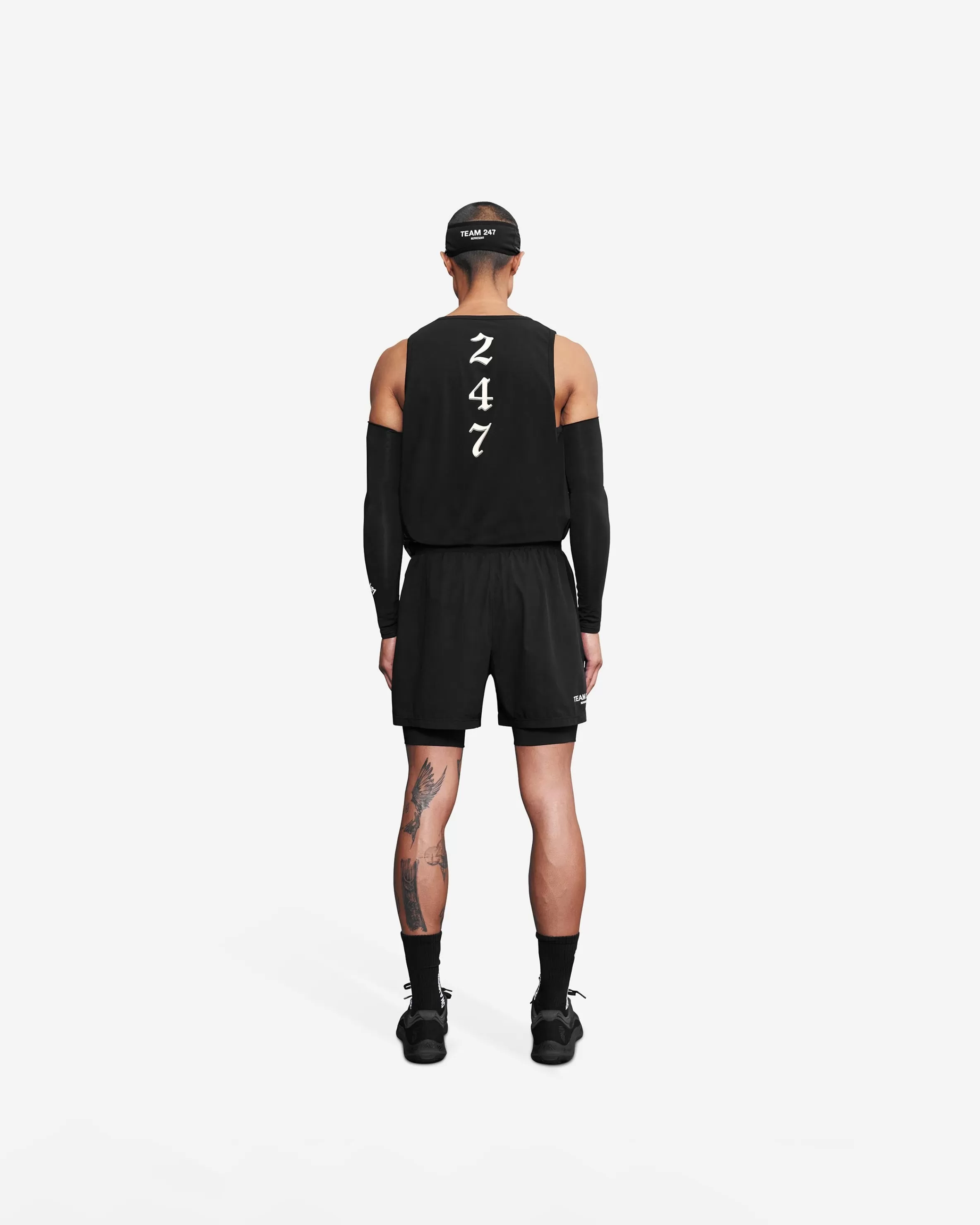 Vintage 247 Run Vest - Black Papyrus^Represent Best Sale