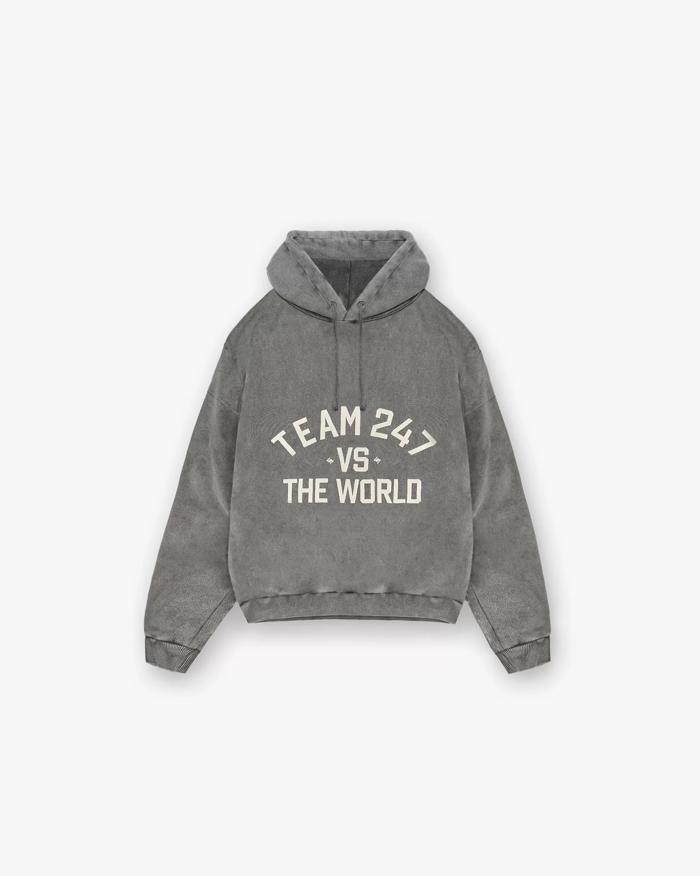 247 Vs The World Boxy Hoodie -^Represent Fashion