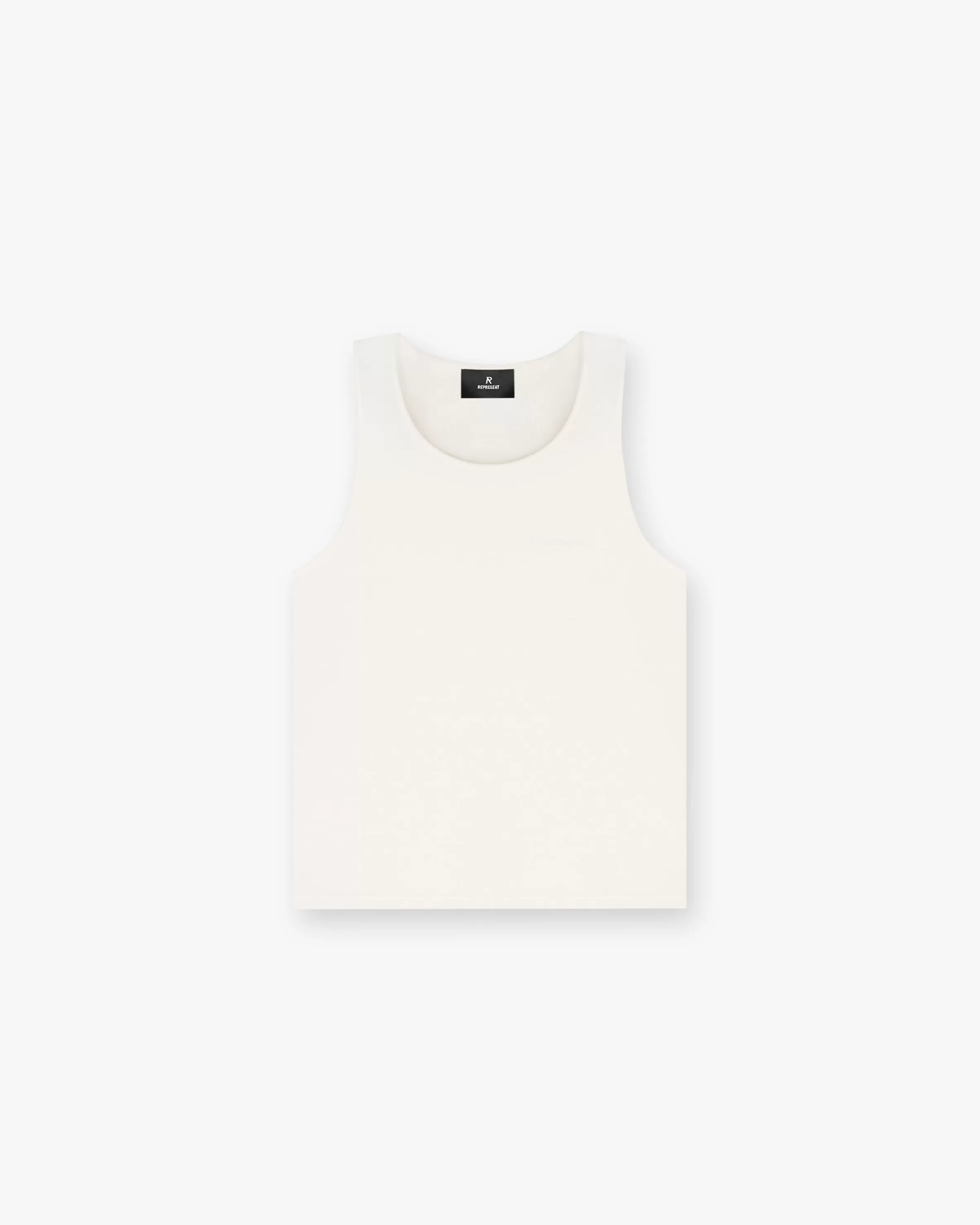 Waffle Vest - Antique White^Represent Fashion