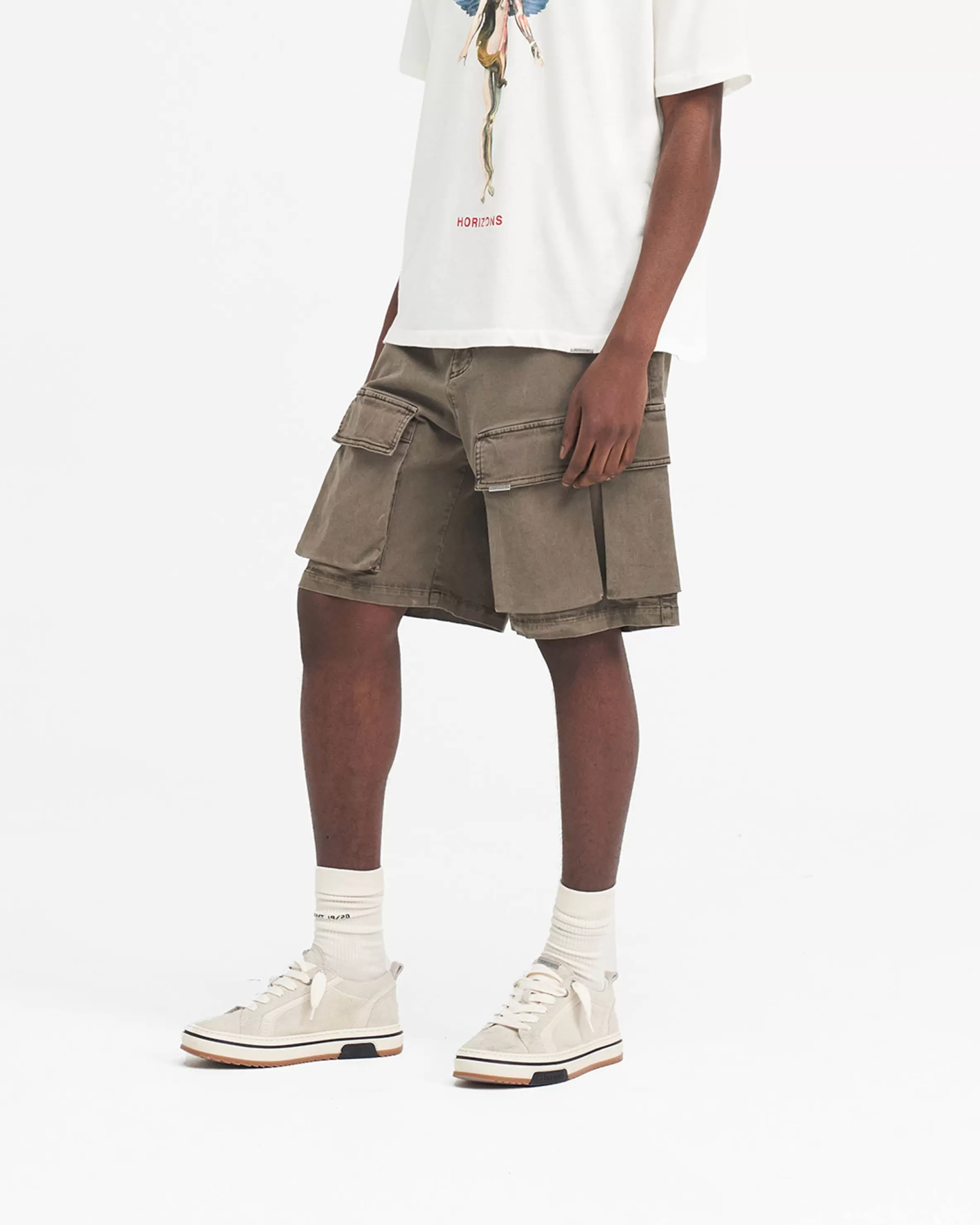 Washed Cargo Short -^Represent Cheap