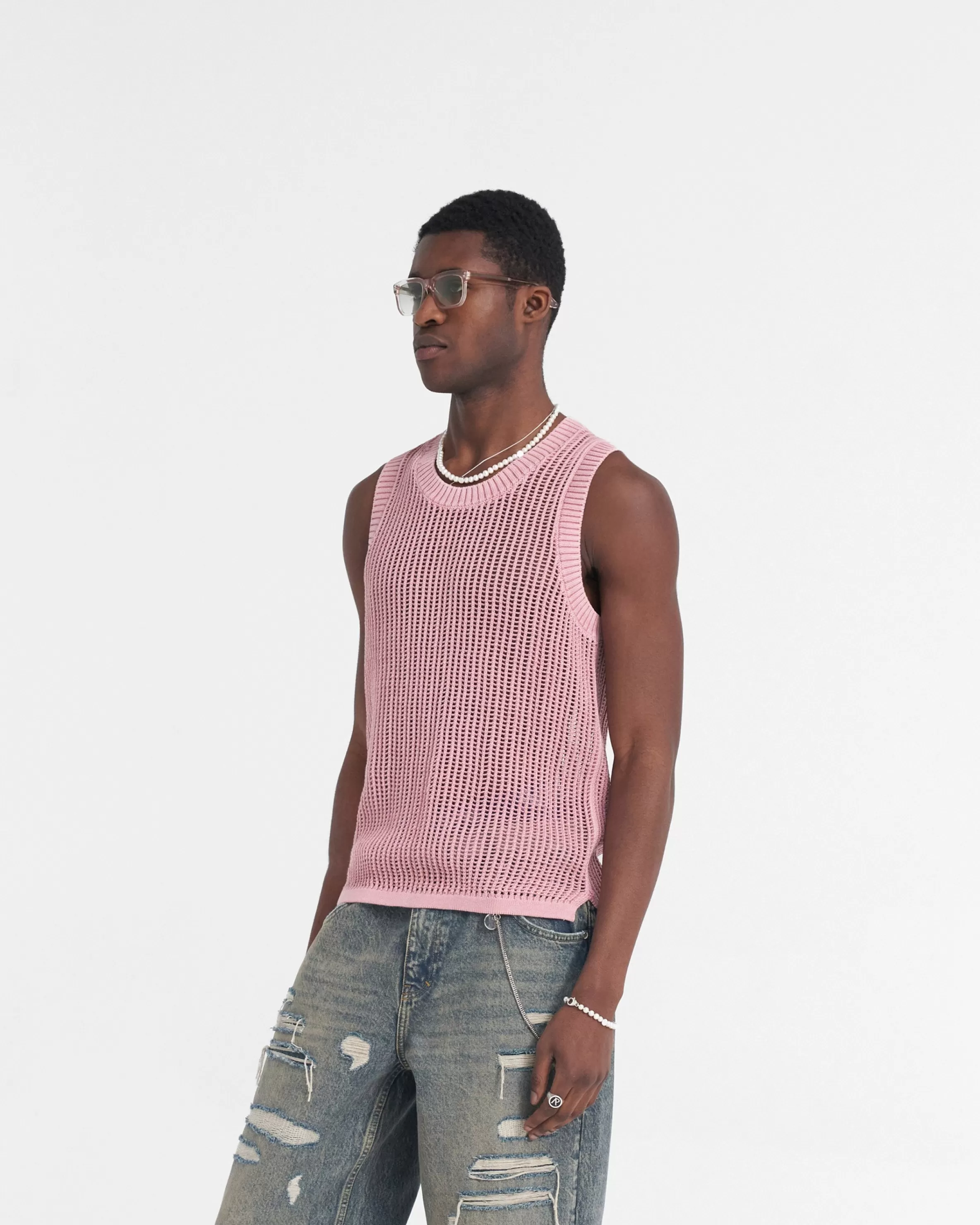 Washed Knit Vest -^Represent Cheap