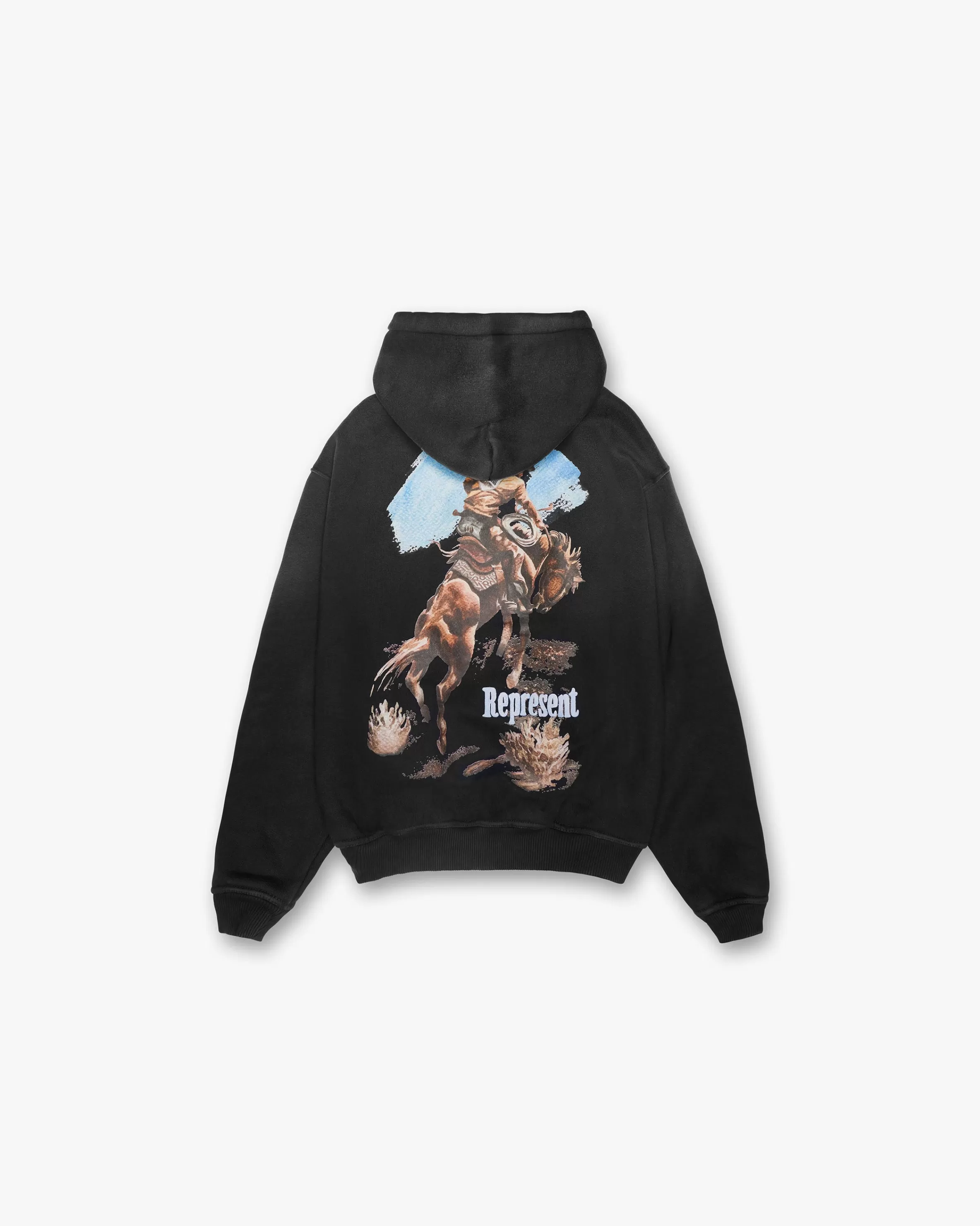 Wild Ride Hoodie - Aged Black^Represent Cheap