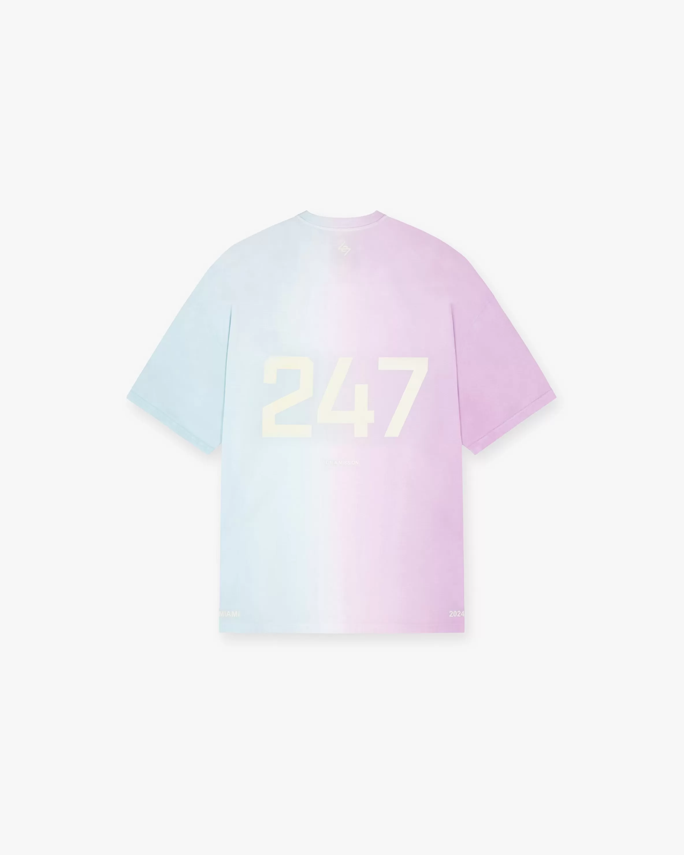 Wodapalooza Oversized T-Shirt - Pastel Tie Dye^Represent Cheap