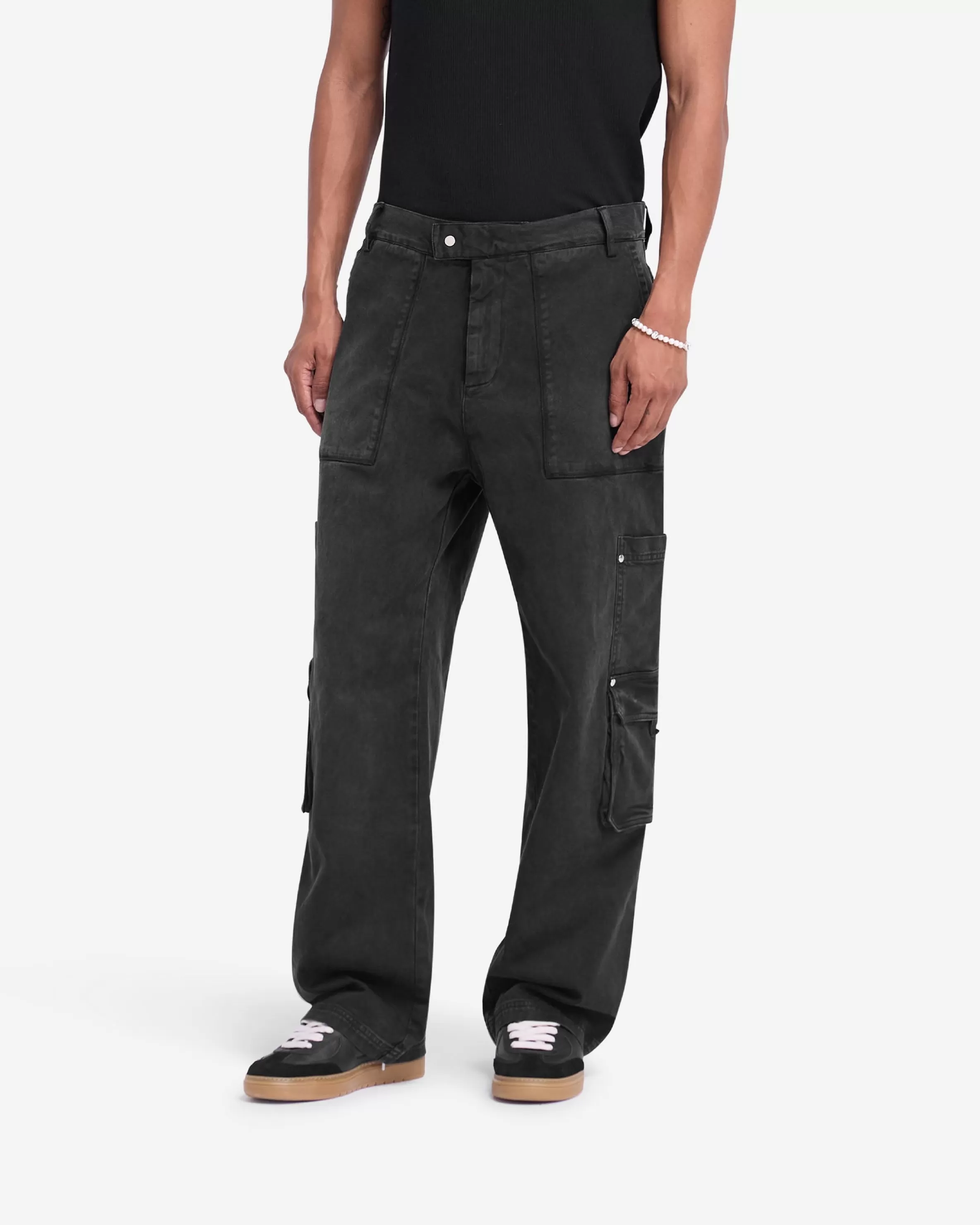 Workshop Pant - Washed Black^Represent Outlet