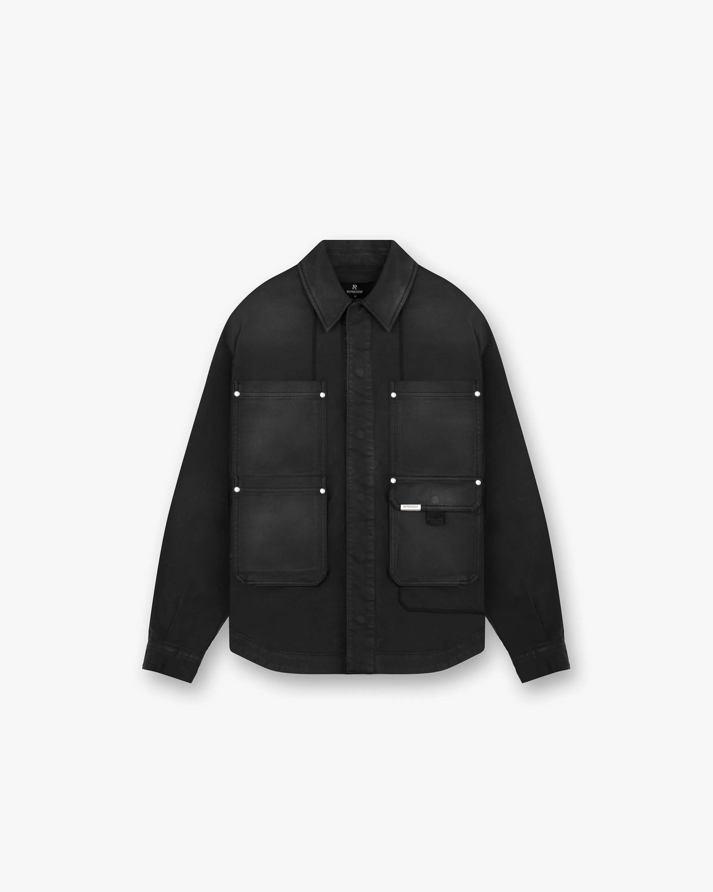 Workshop Shirt - Washed Black^Represent Best