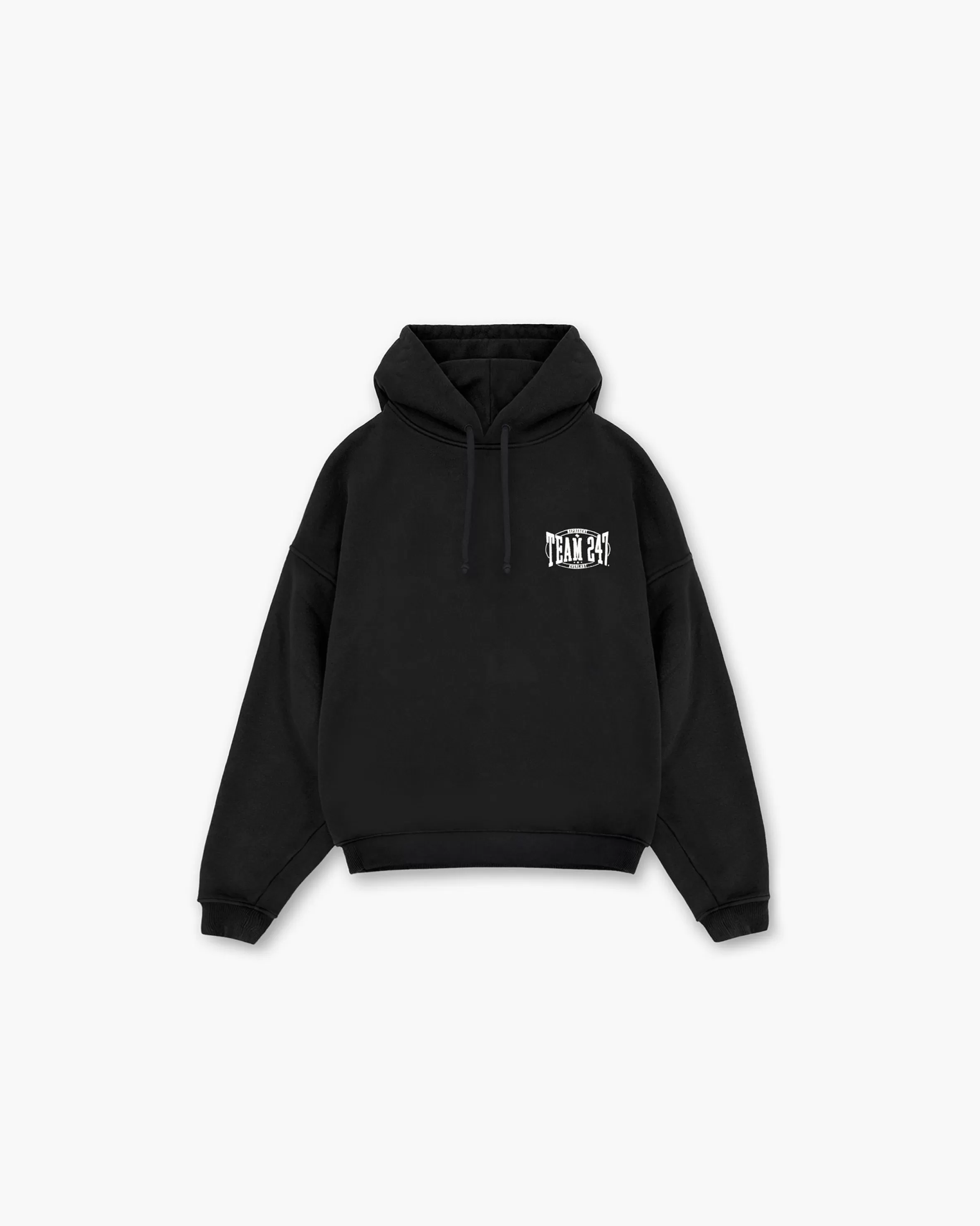 247 X Everlast Training Camp Boxy Hoodie - Off Black^Represent Shop