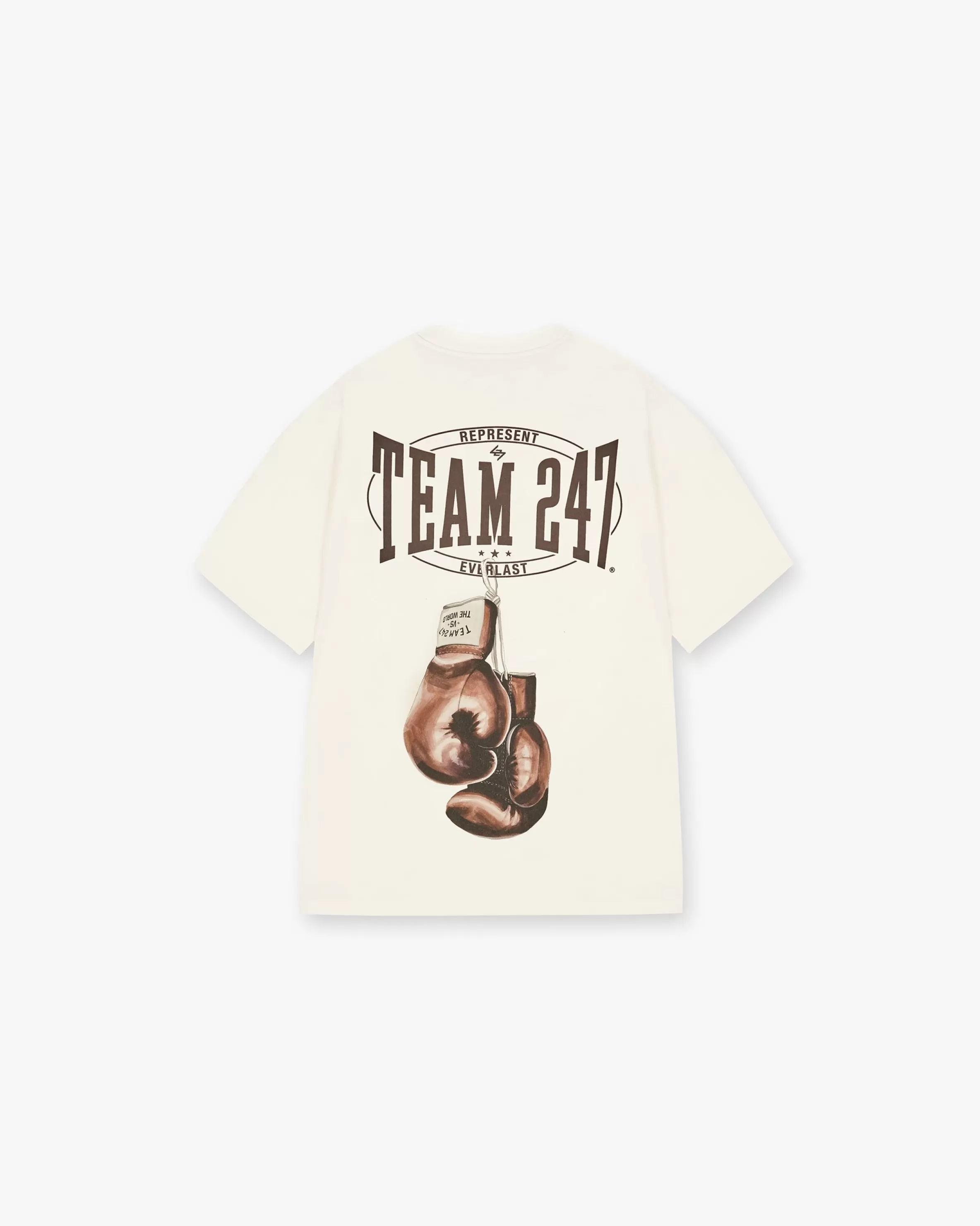 247 X Everlast Training Camp T-Shirt - Antique White^Represent Sale